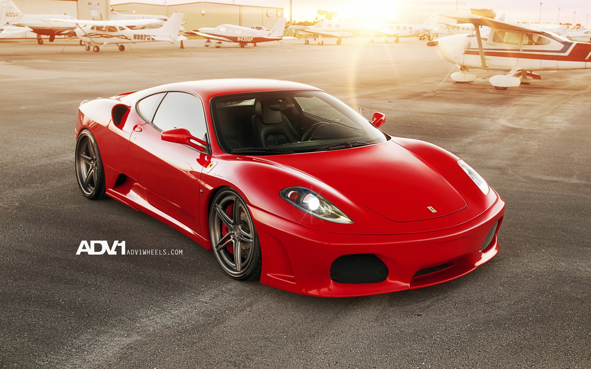 汽车,名车,红色