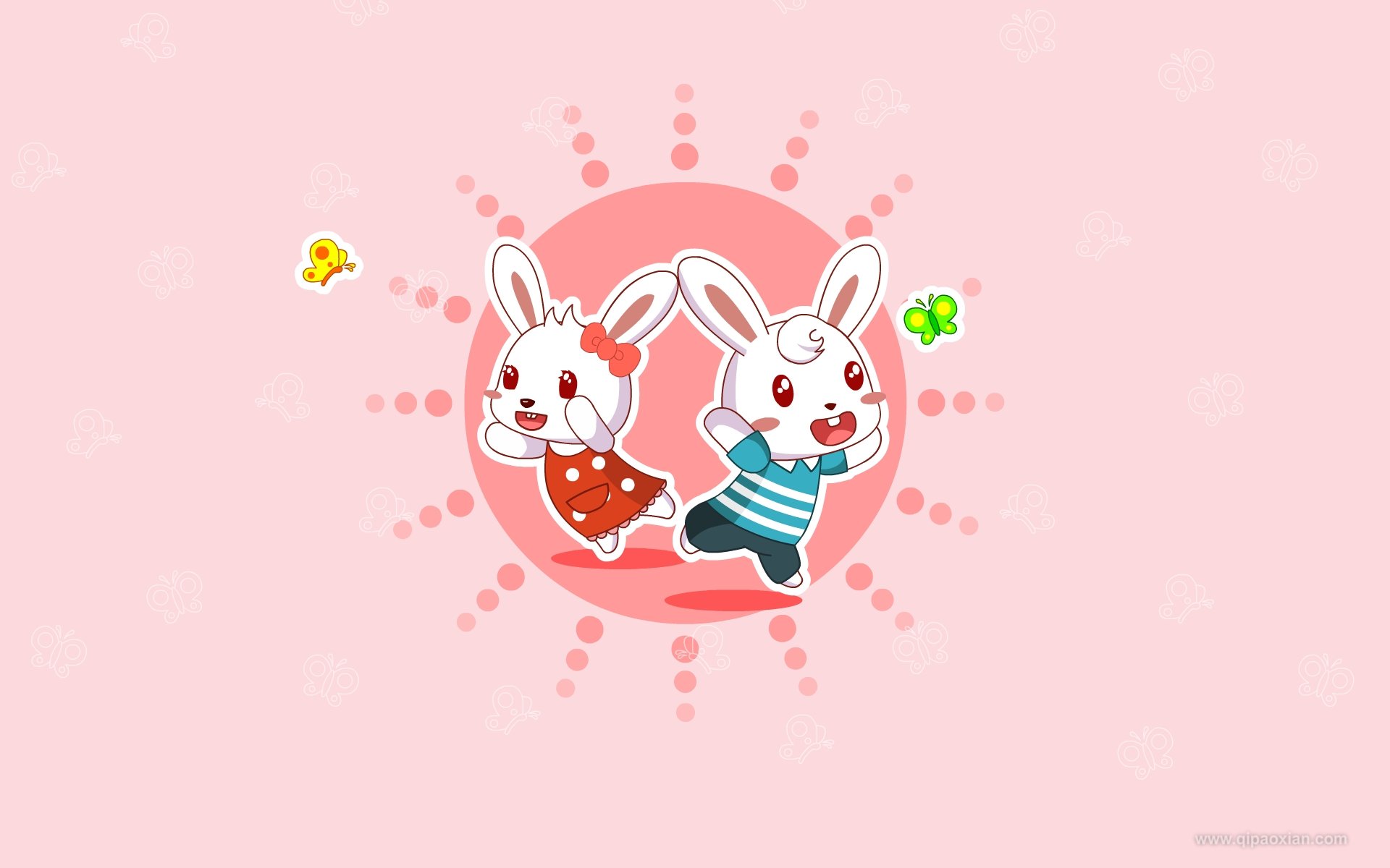 动漫,手绘,兔小贝