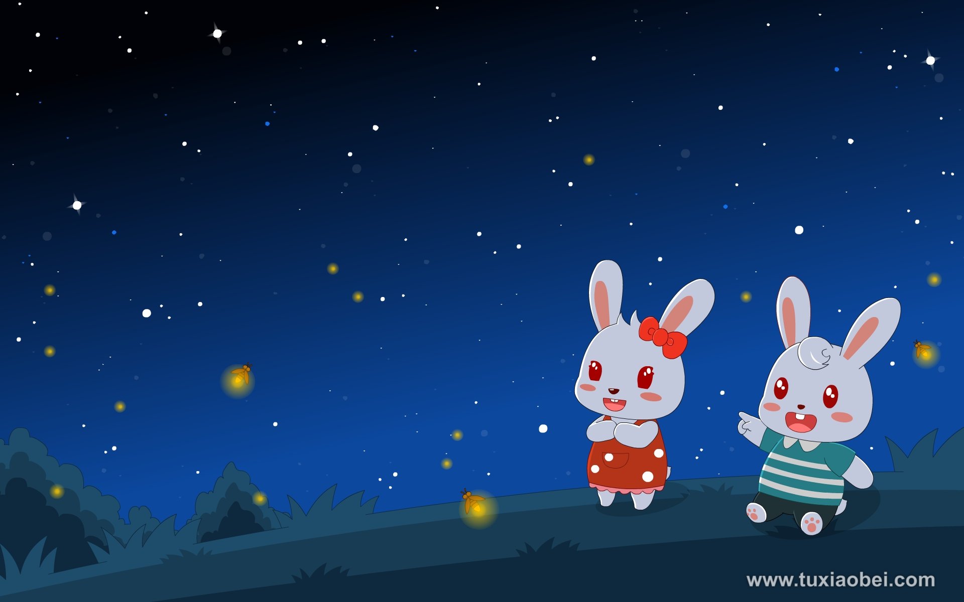 动漫,手绘,兔小贝