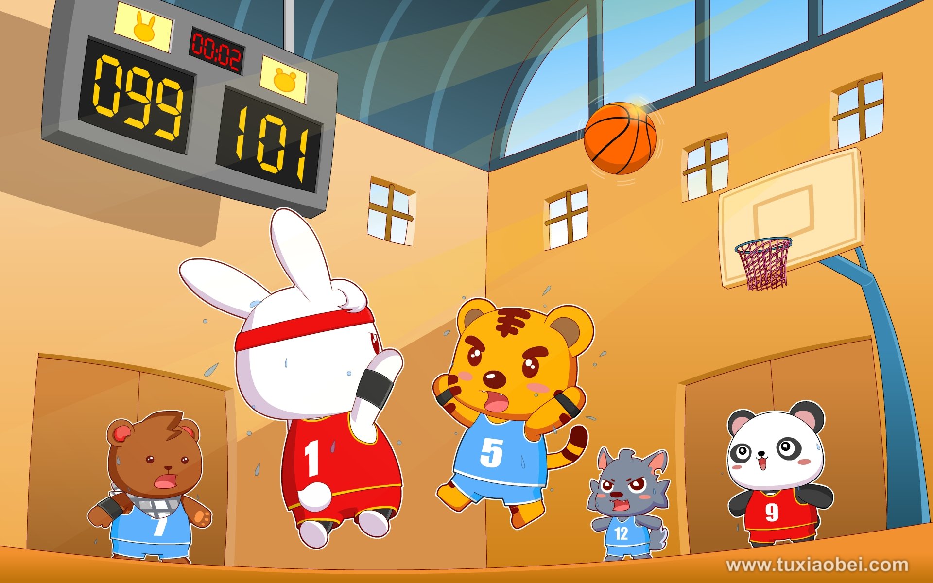 动漫,手绘,兔小贝