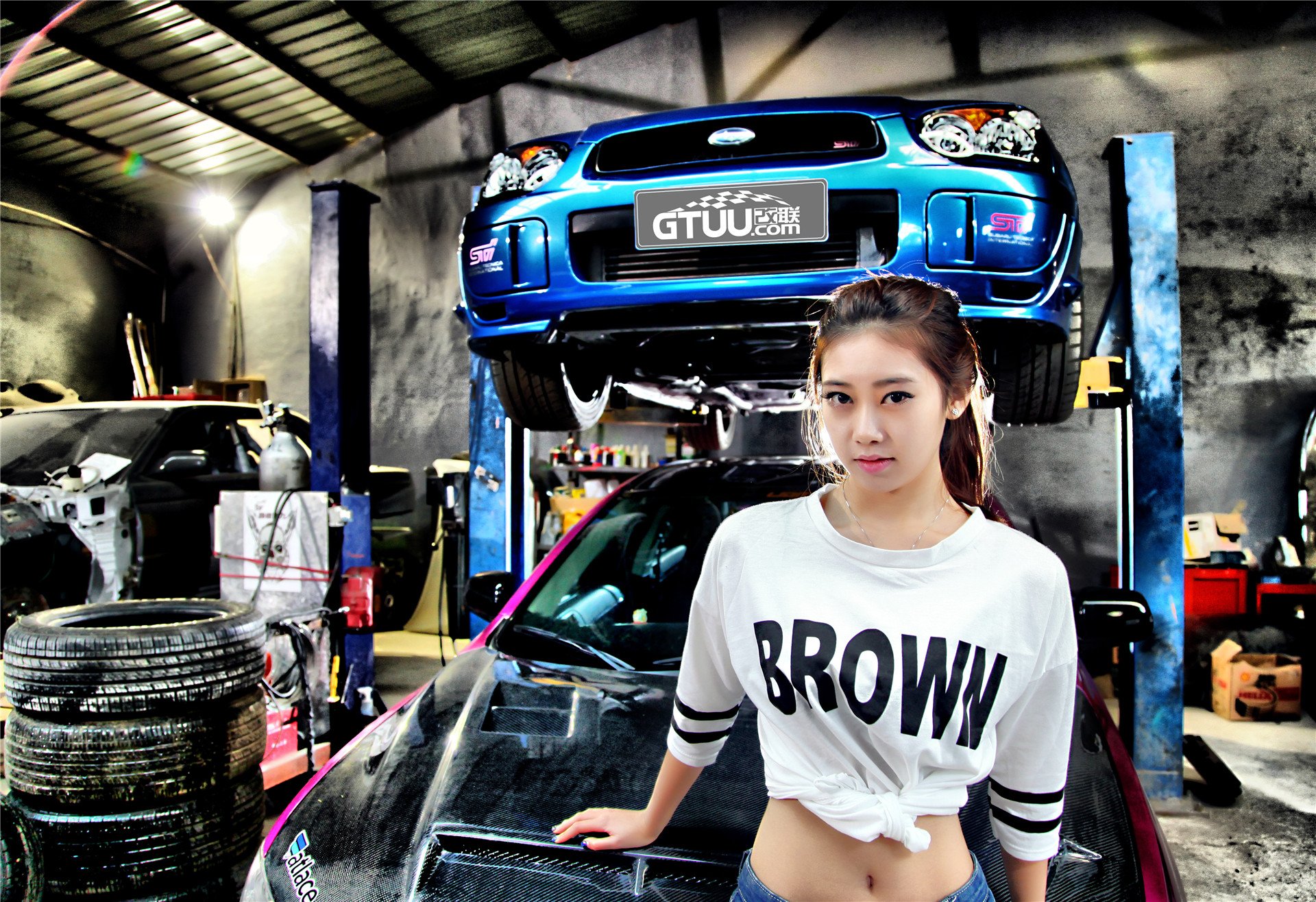 美女,改联网,车模,三菱翼神,吴兆婷