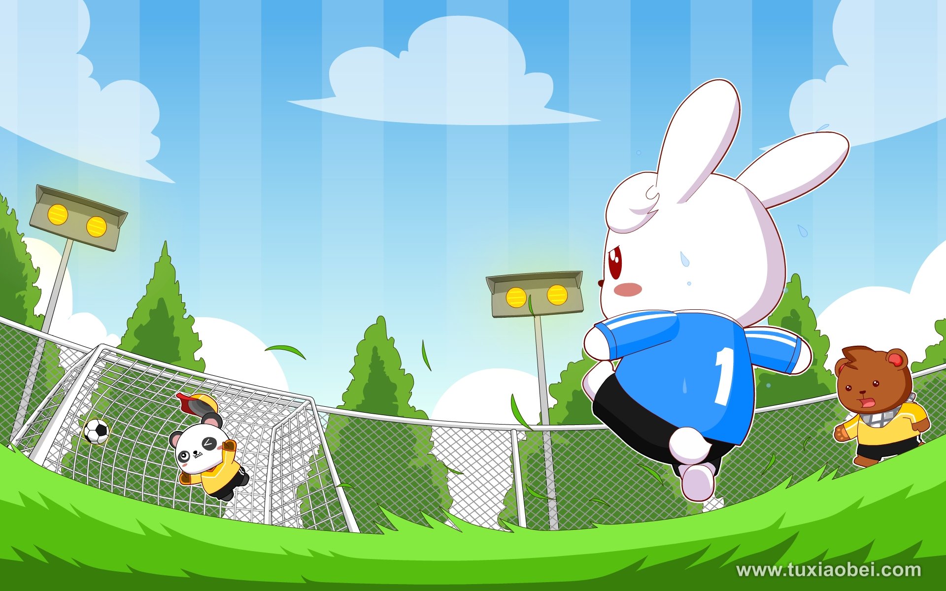 动漫,手绘,兔小贝