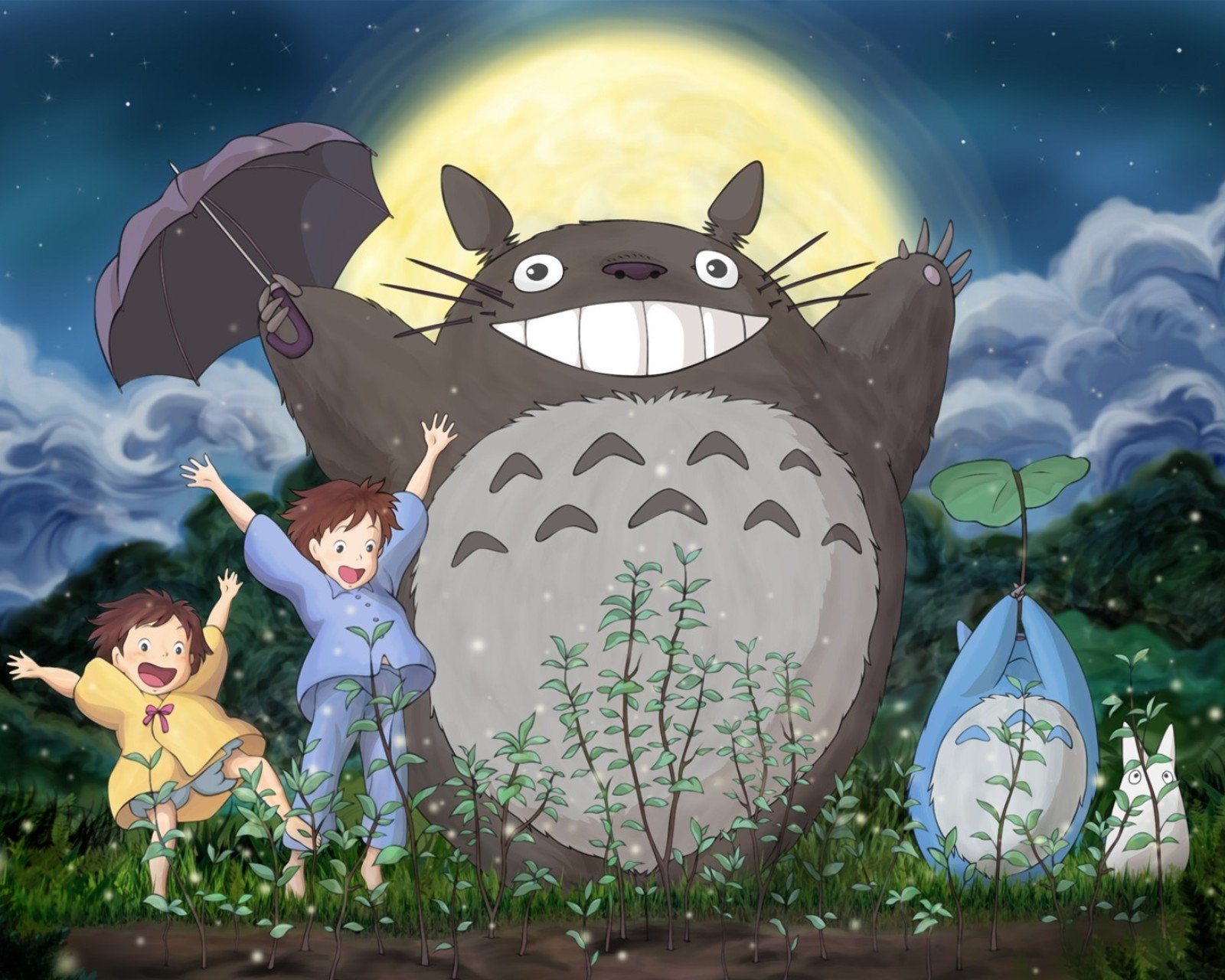 动漫,手绘,龙猫