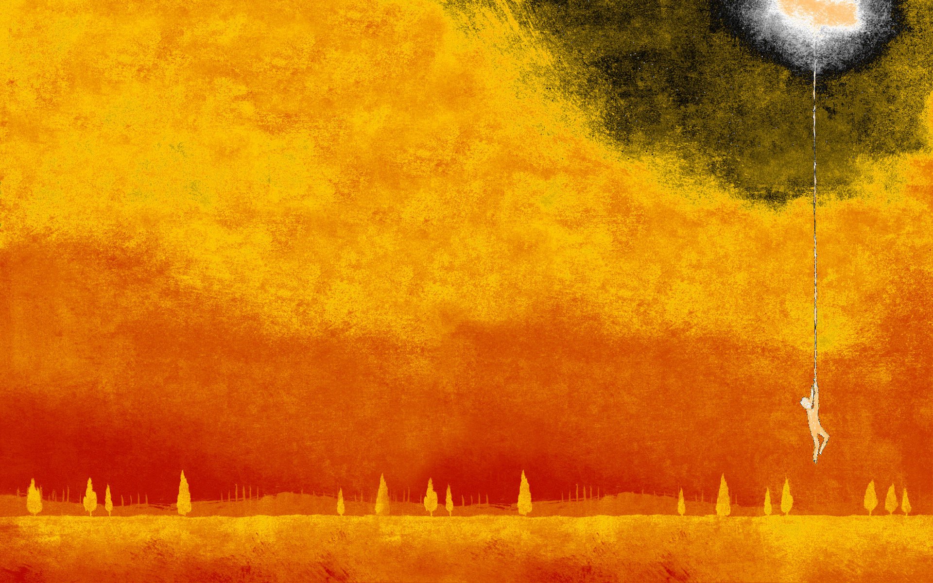 炫酷,简约,手绘