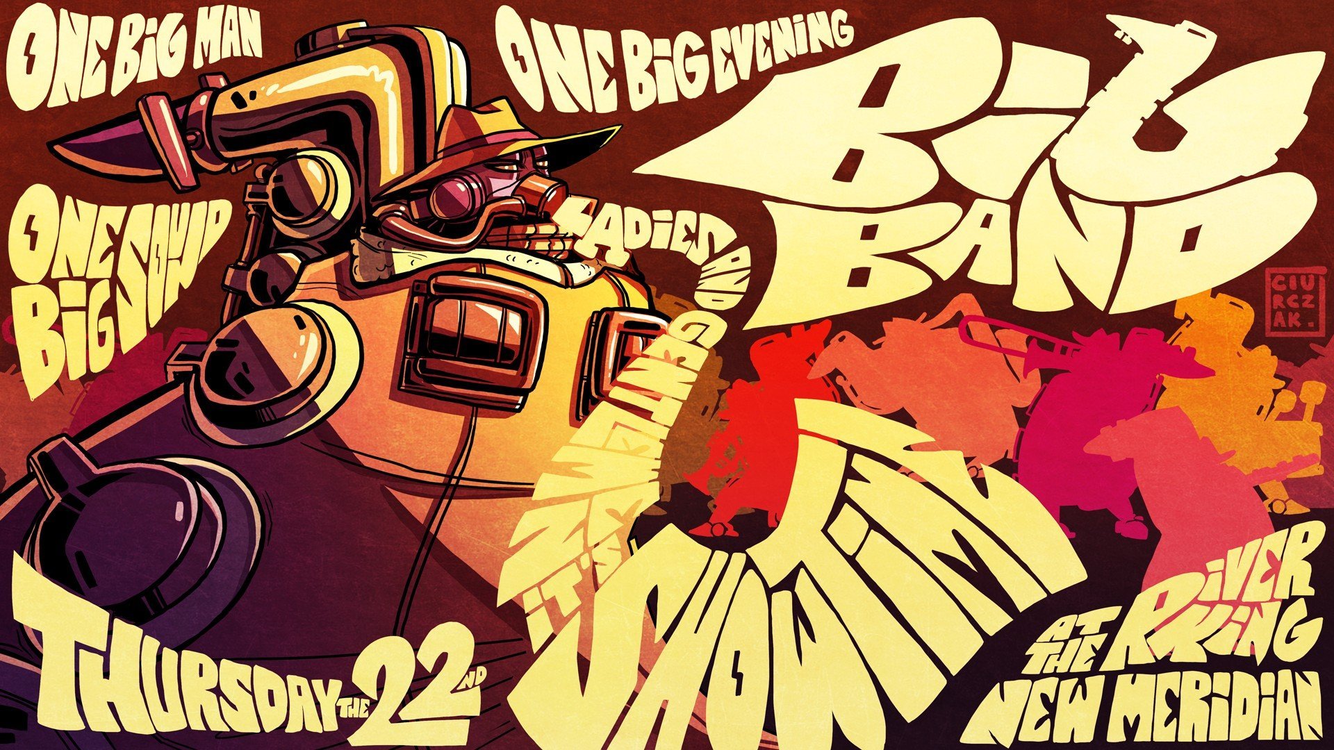 炫酷,简约,手绘