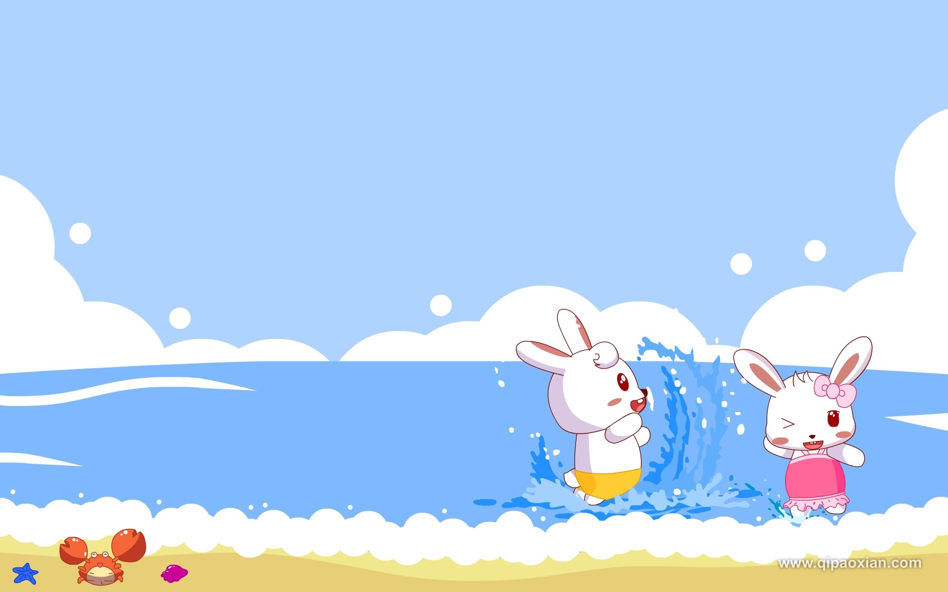 动漫,手绘,兔小贝