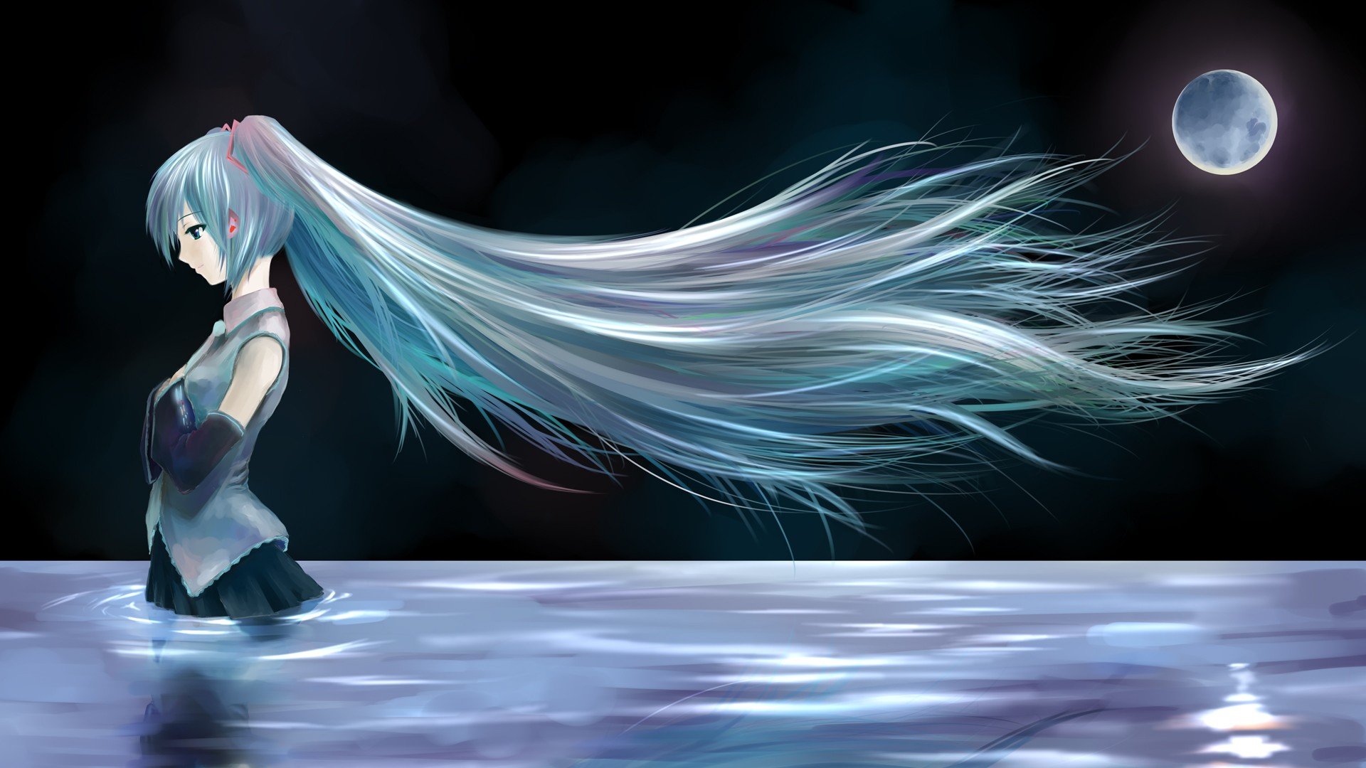 动漫,手绘,初音未来