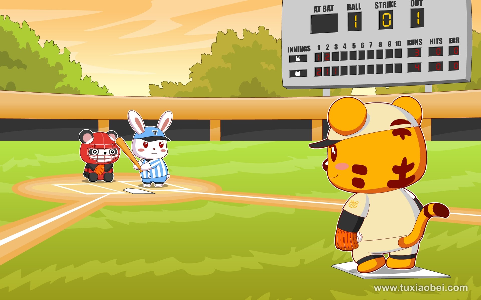 动漫,手绘,兔小贝