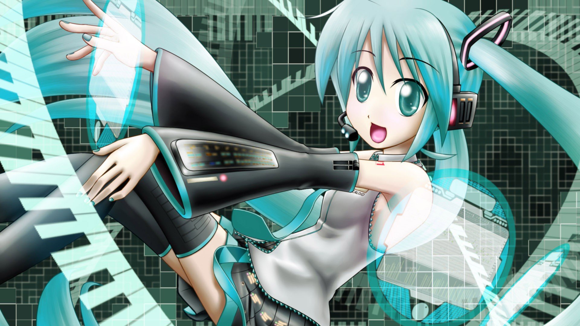 动漫,手绘,初音未来