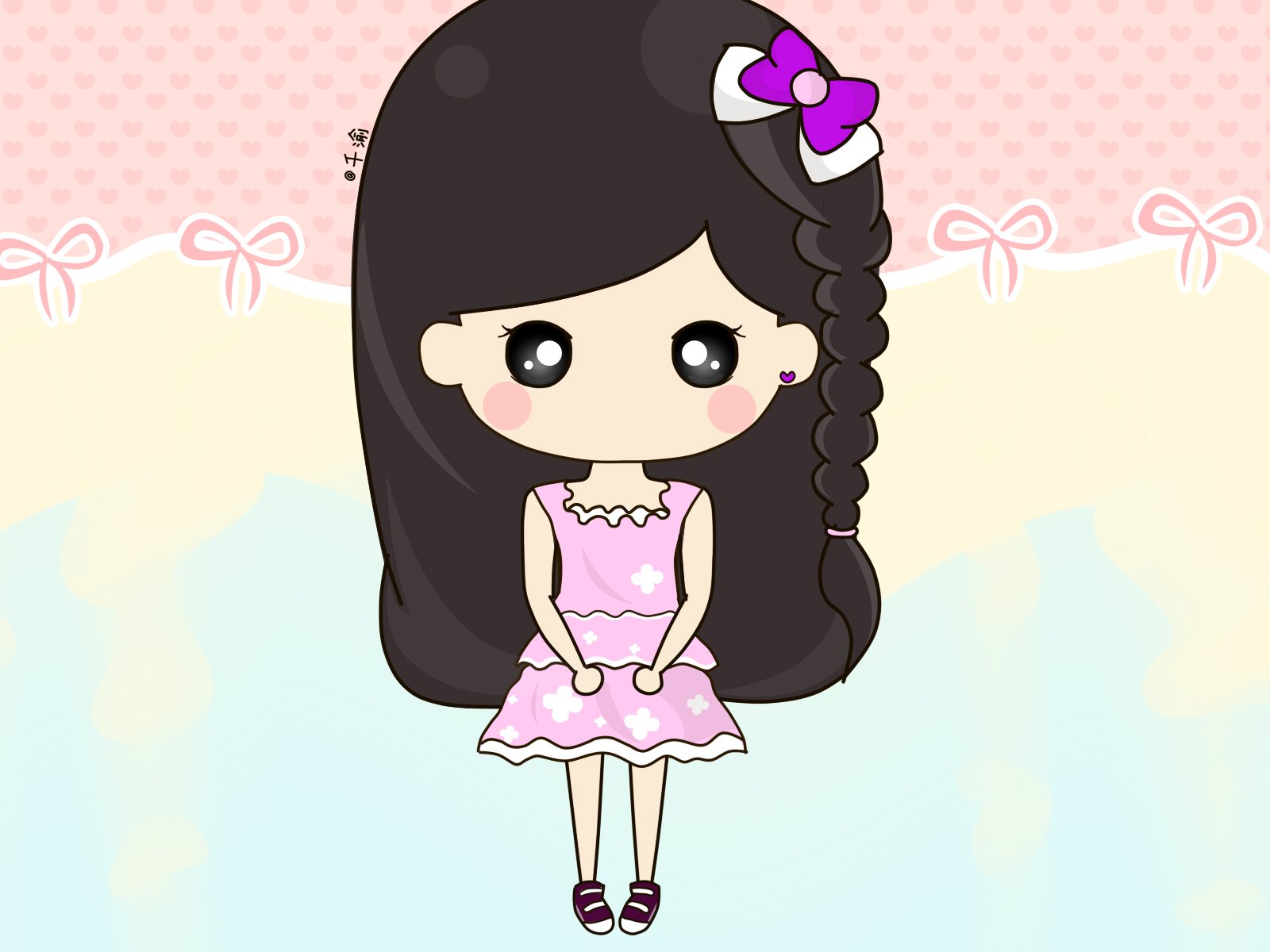 千渝,小千渝,女孩,可爱,世界杯