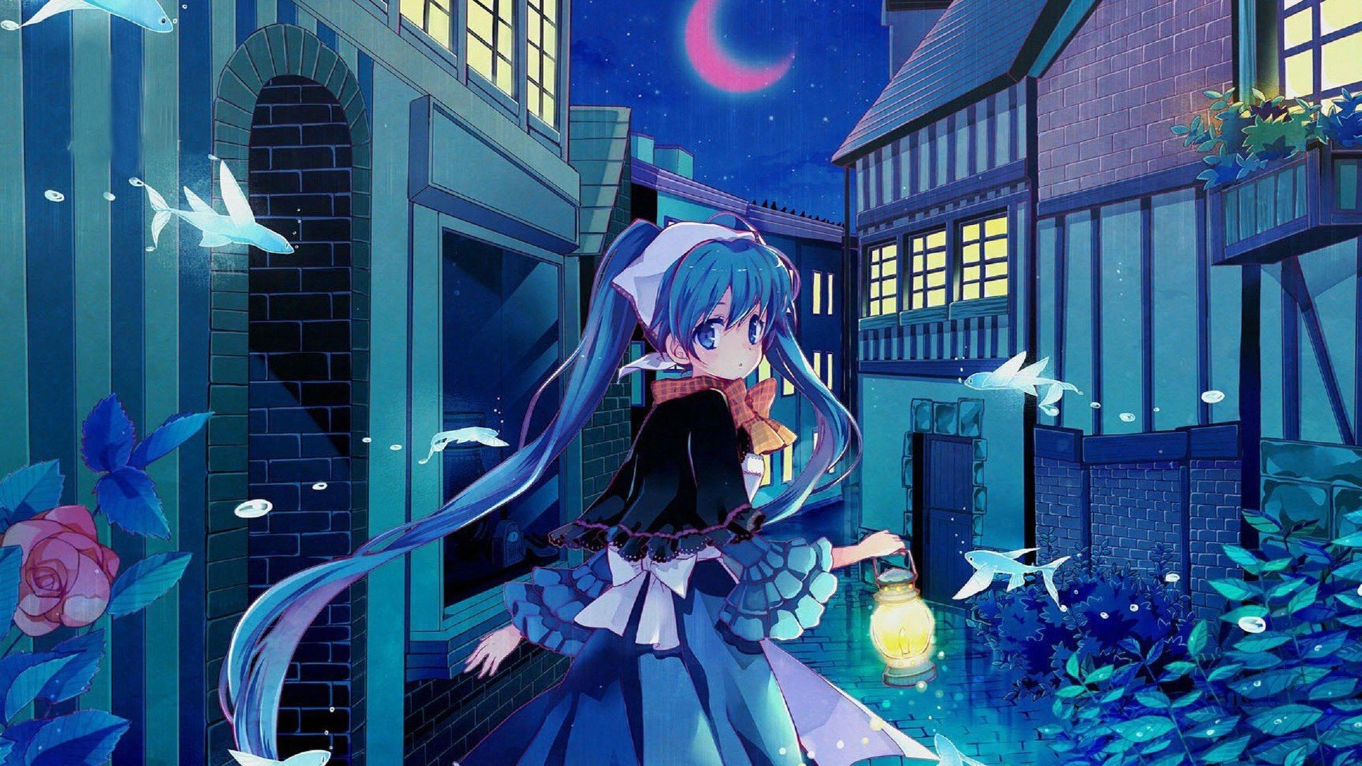 动漫,手绘,初音未来