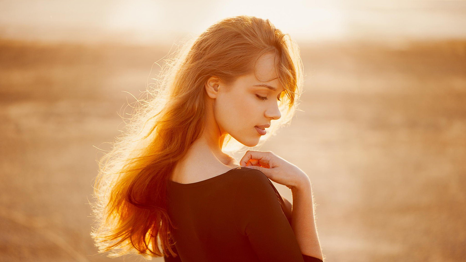 美女,清新,欧美