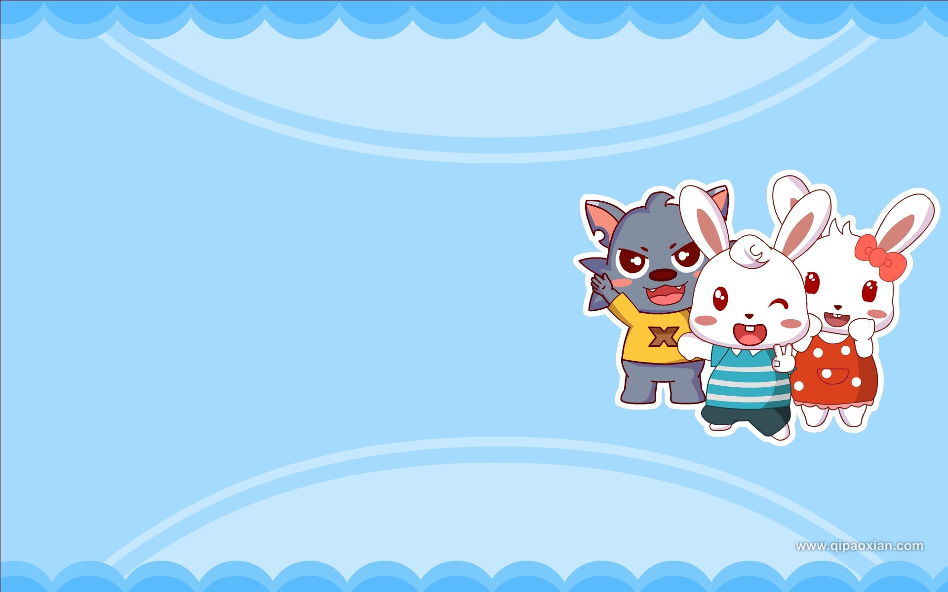 动漫,手绘,兔小贝