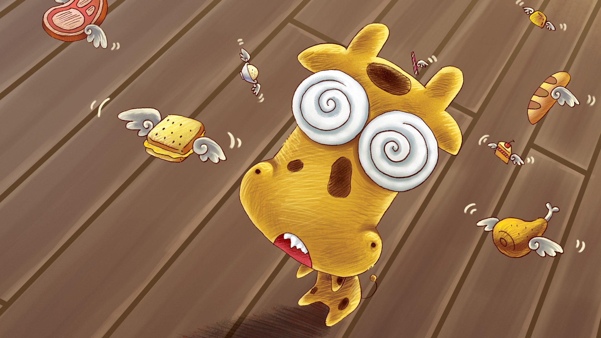 迷雾中的但丁,长颈鹿