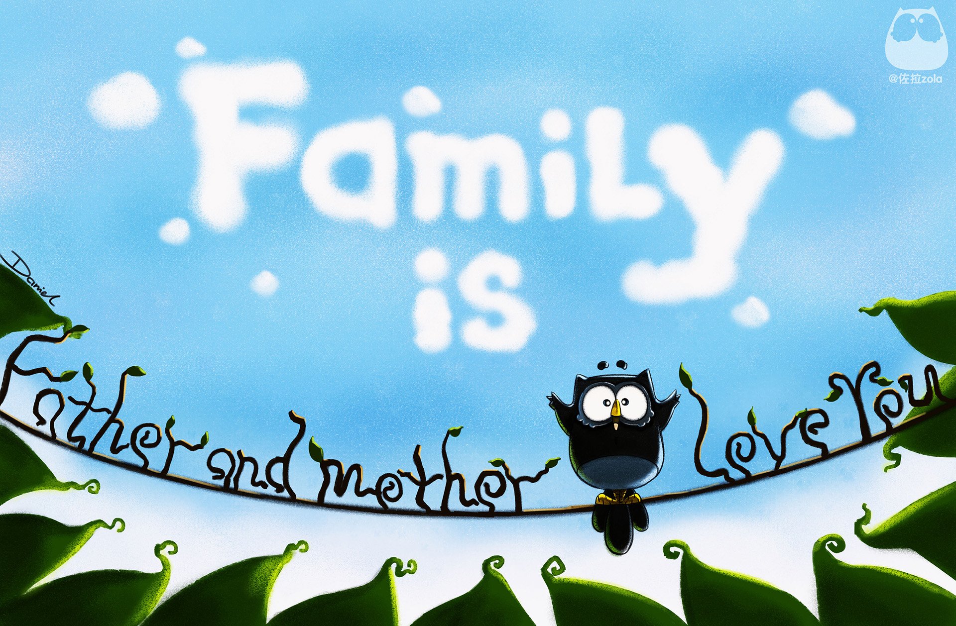 猫头鹰佐拉,文字,励志,正能量,心灵鸡汤