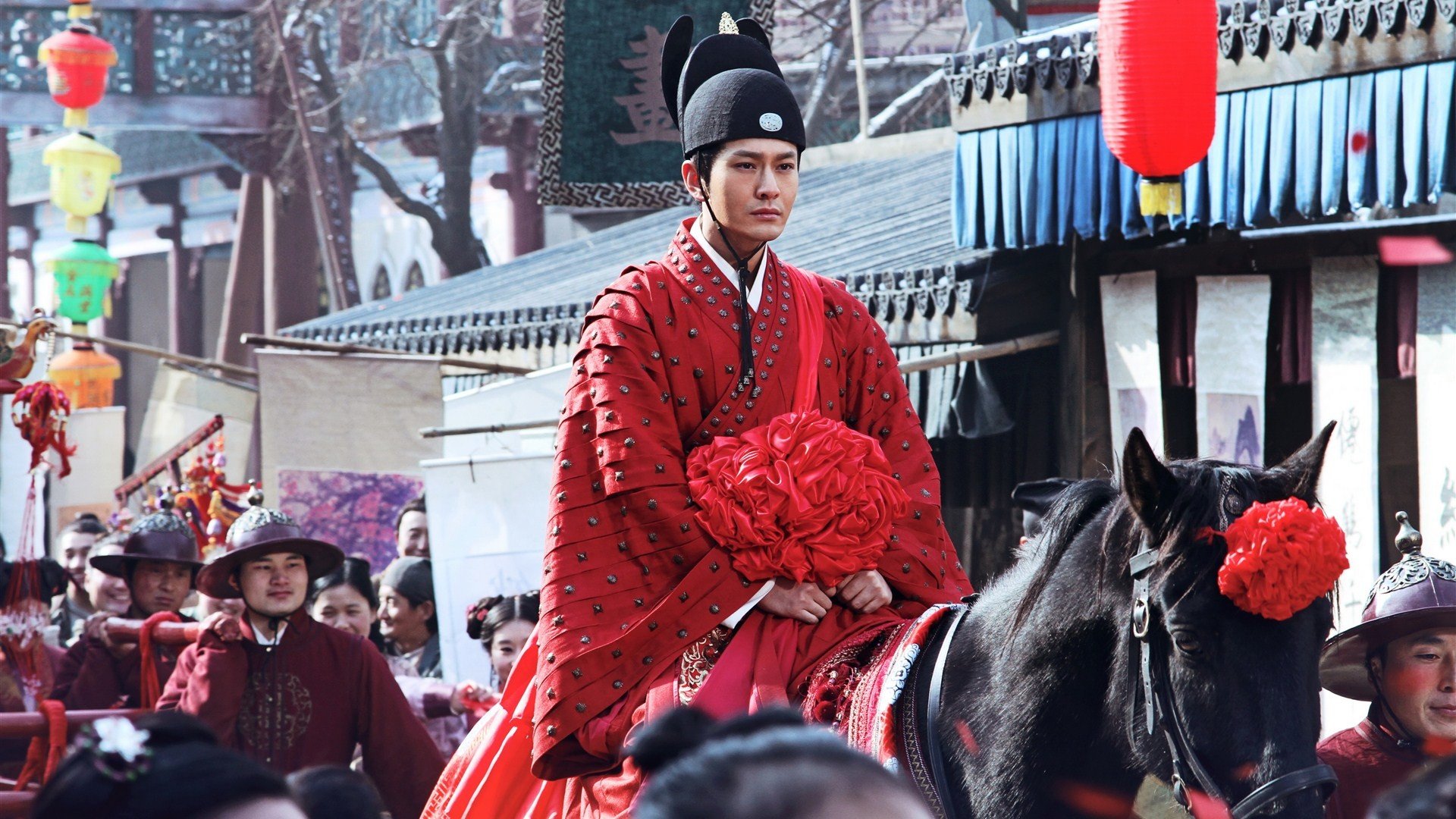 白发魔女,黄晓明