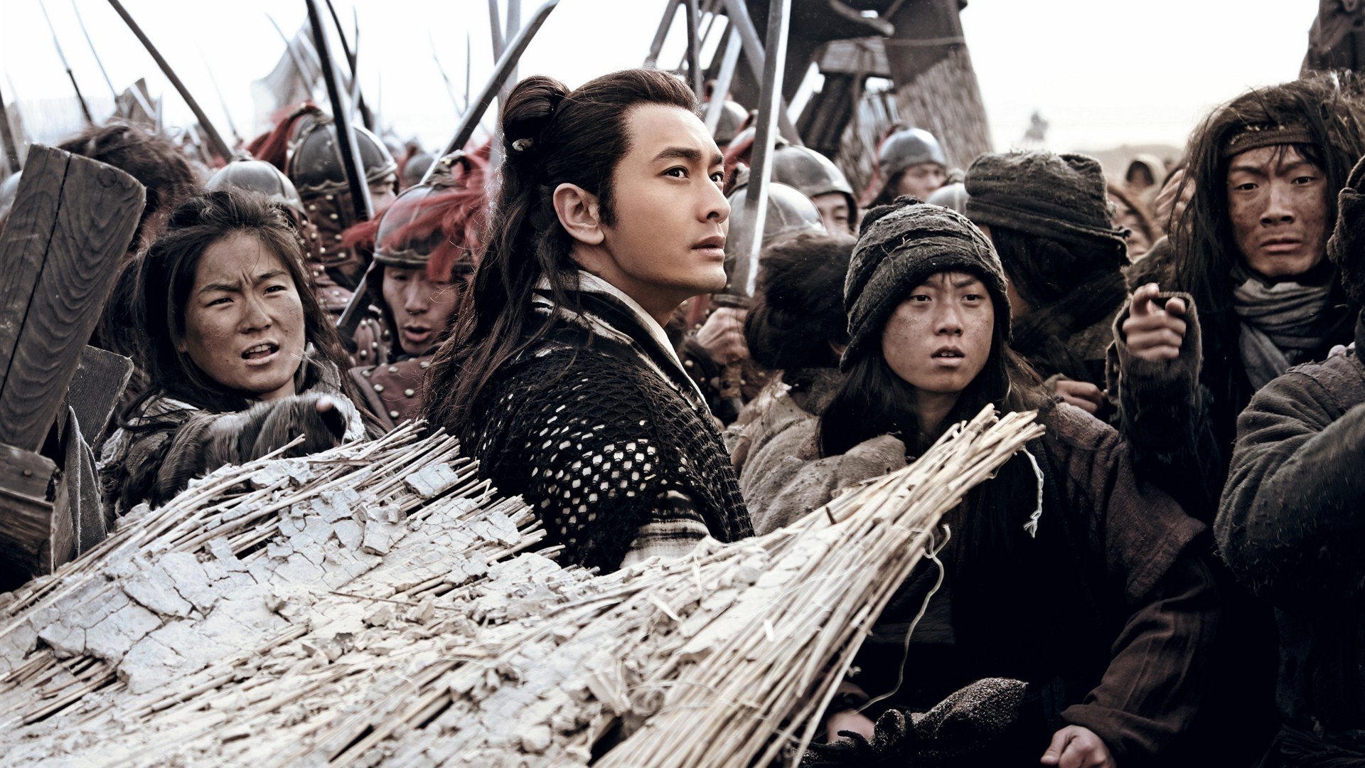 白发魔女,黄晓明