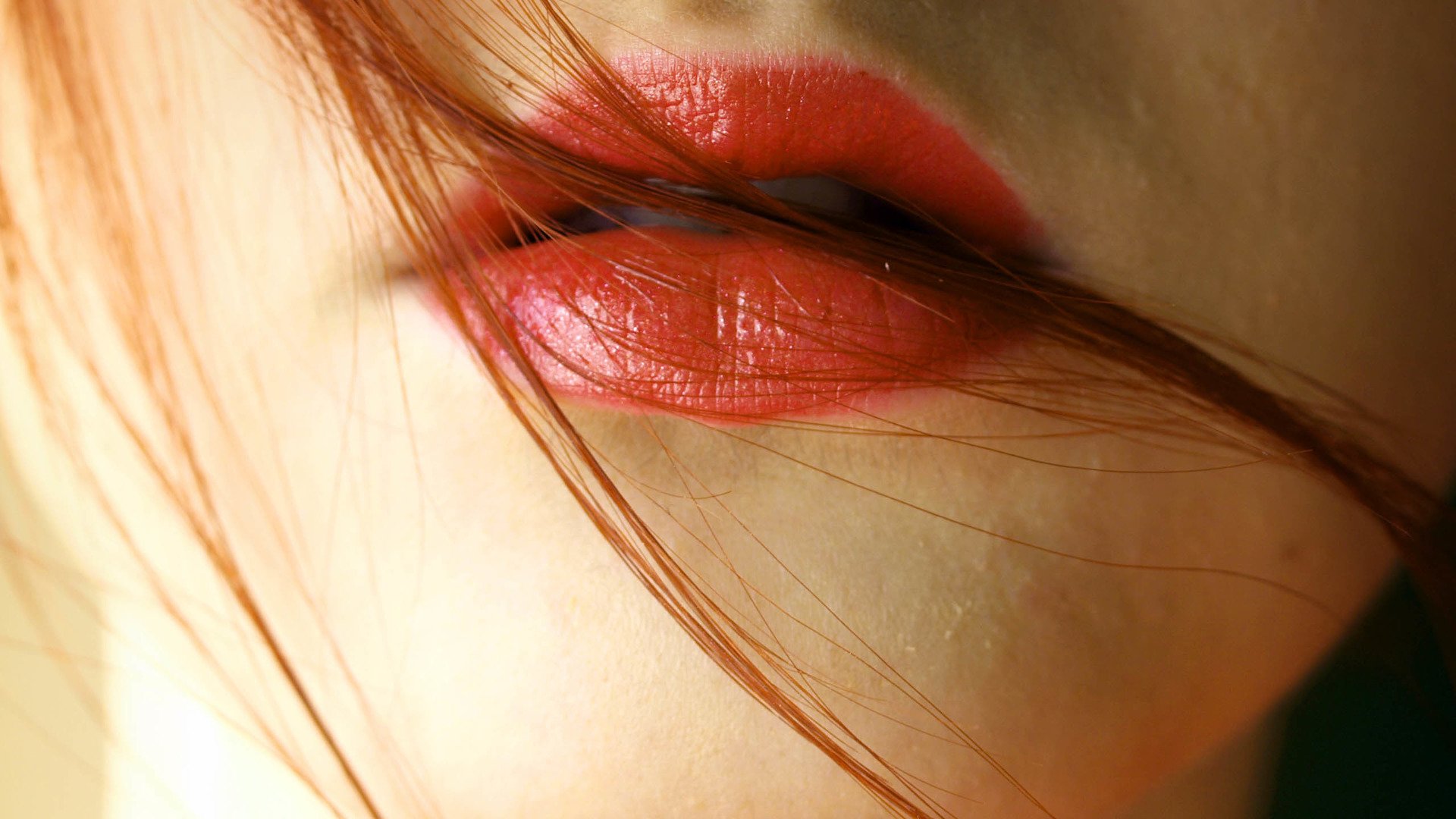 小清新,唯美,温馨,安静,美女,红唇