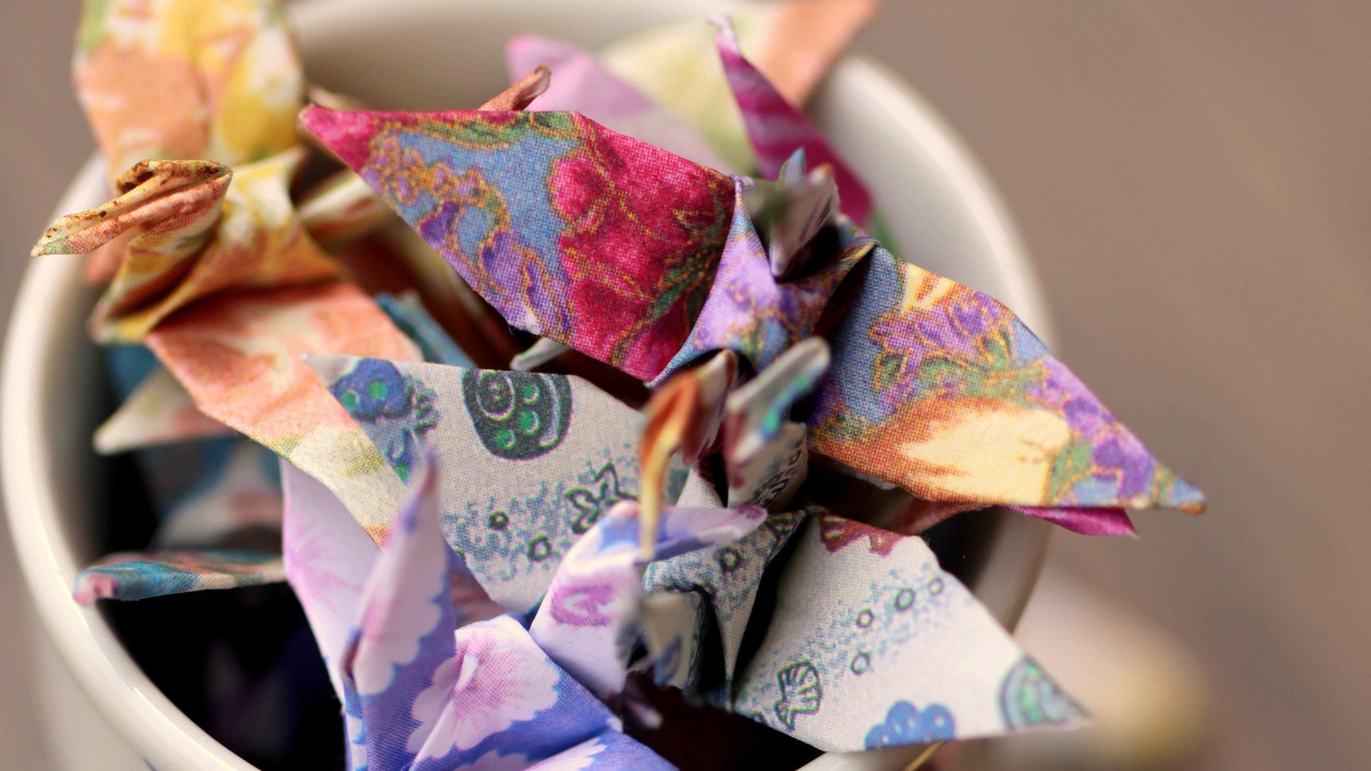 小清新,唯美,折纸,愿望,心愿,千纸鹤