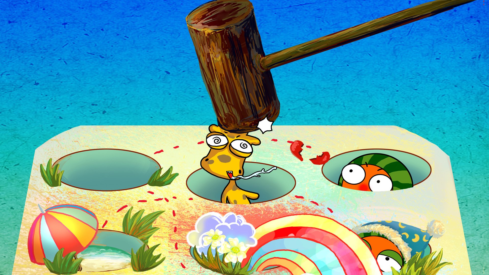 迷雾中的但丁,长颈鹿