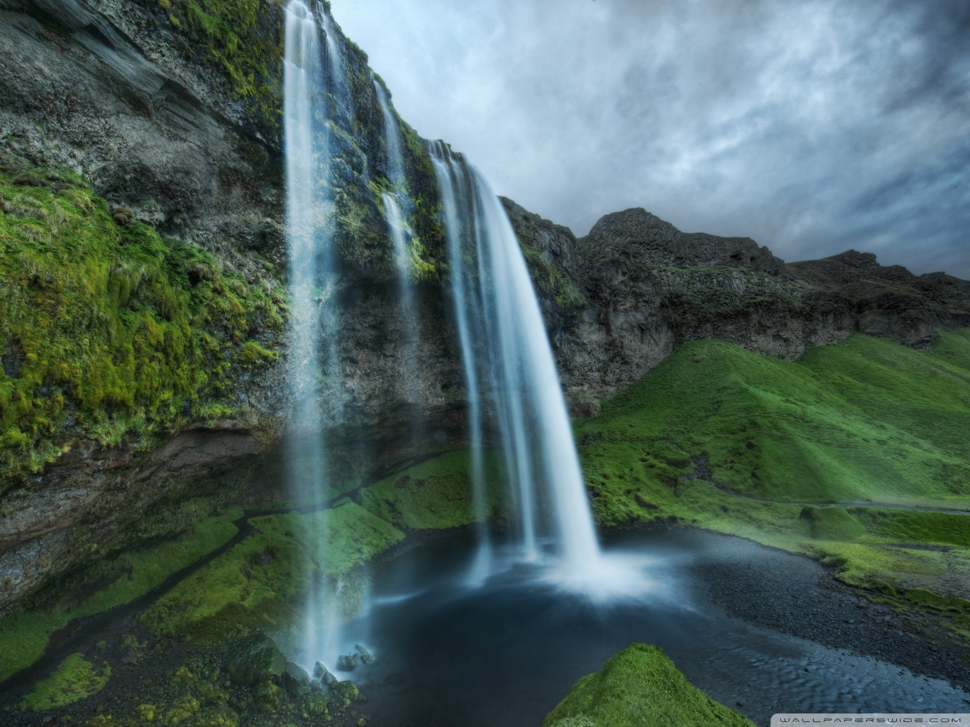 风景,自然风光,山水,瀑布,意境