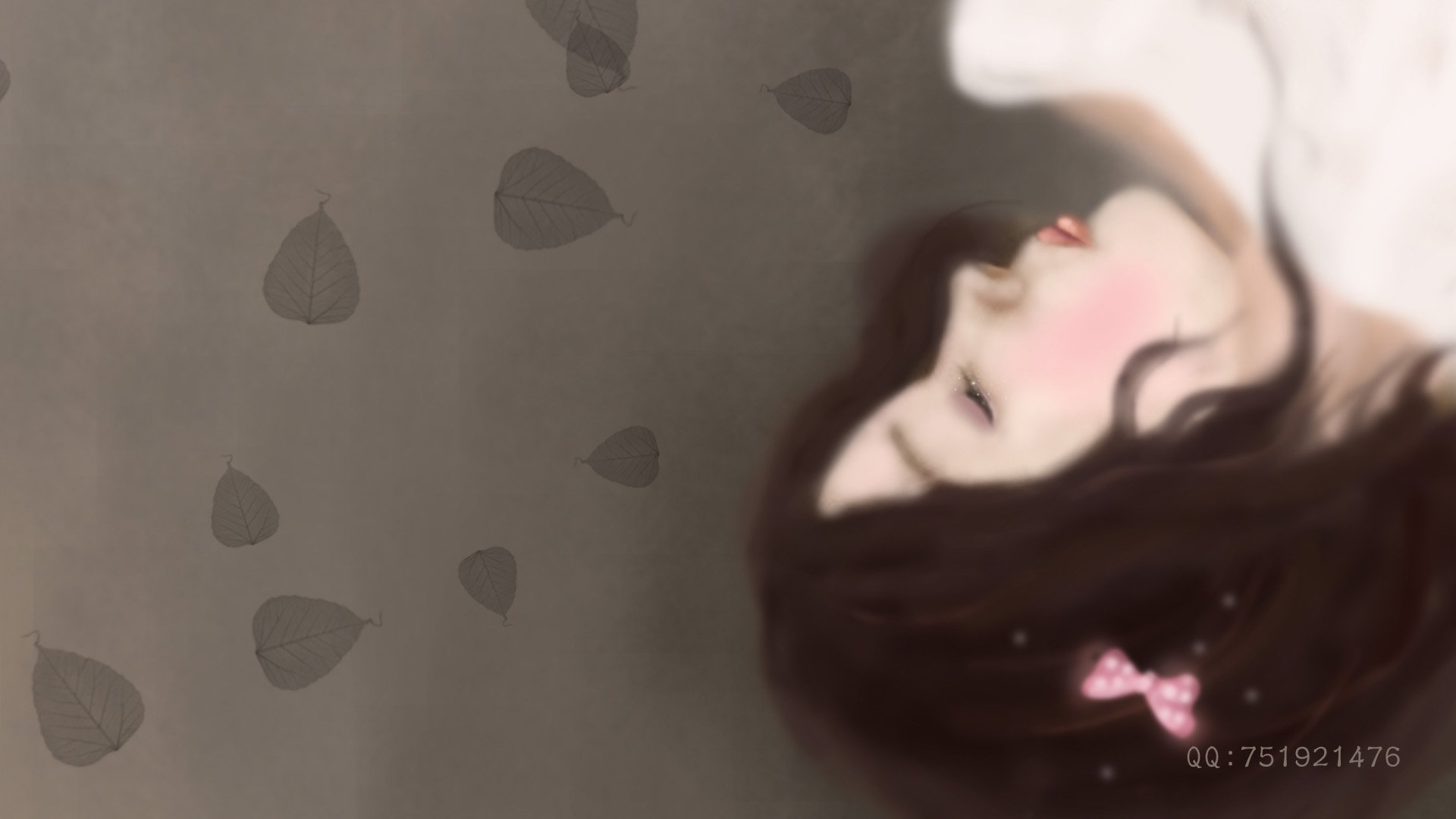 梦里飞插画,女孩,梦幻