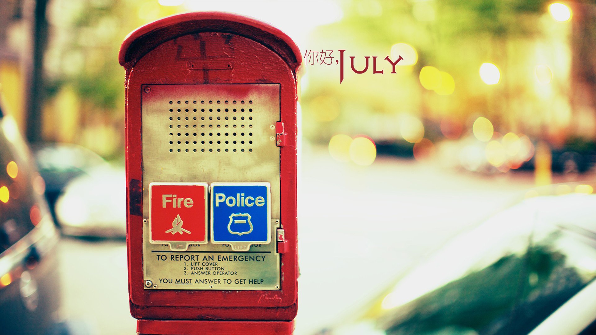 小清新,温暖,安静,七月,你好