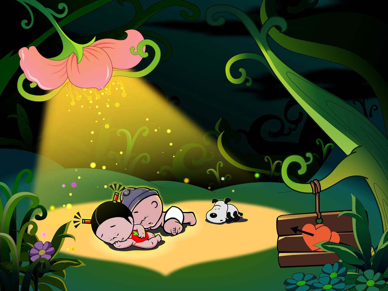 七夕,情人节,情侣,爱情,小破孩