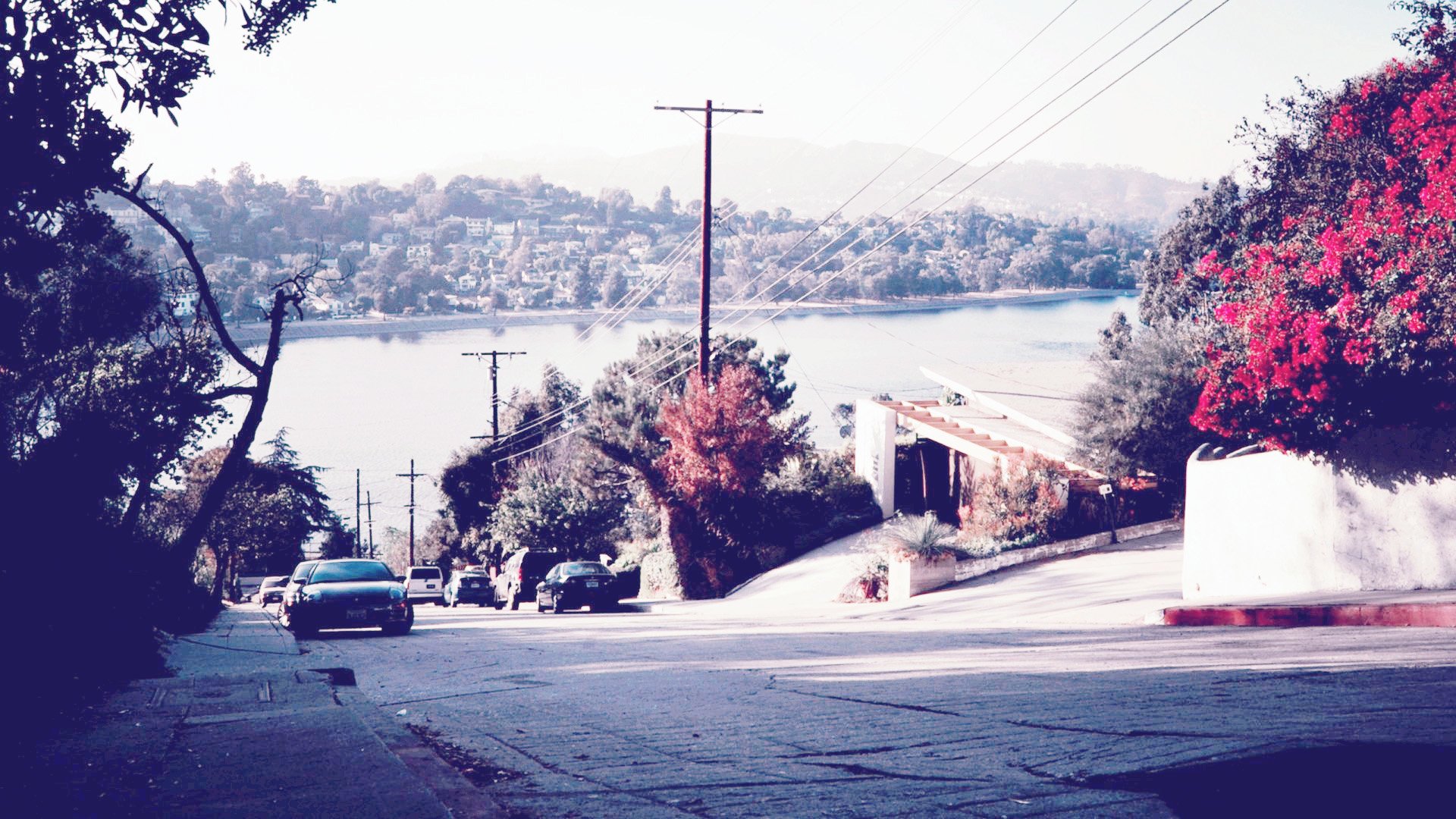 风景,自然风光,小镇,田园,房子,唯美,春意盎然,炎炎夏日
