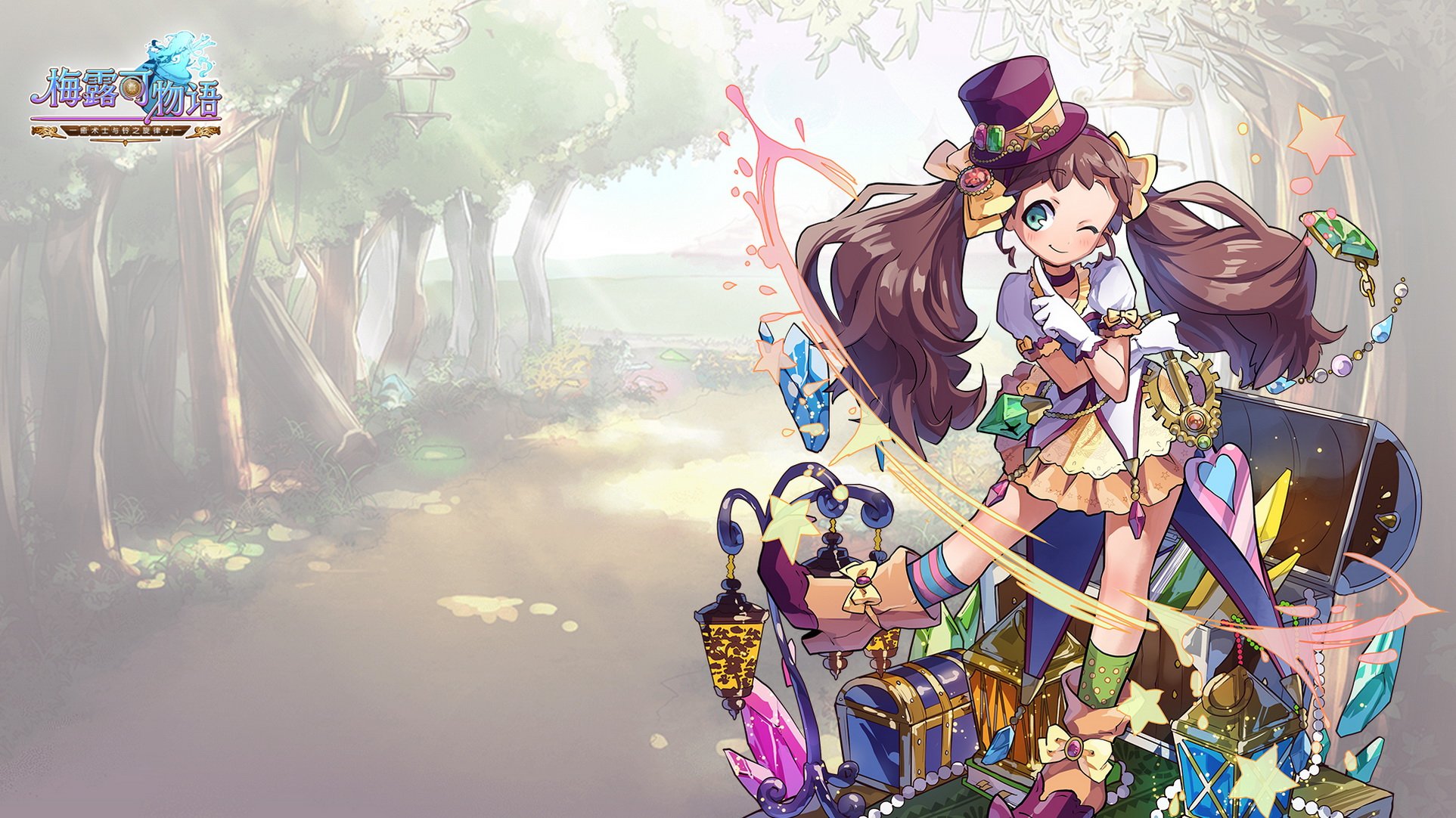 卡通,萌妹子,游戏,手游,小清新,日漫,动漫,美少女,梅露可物语