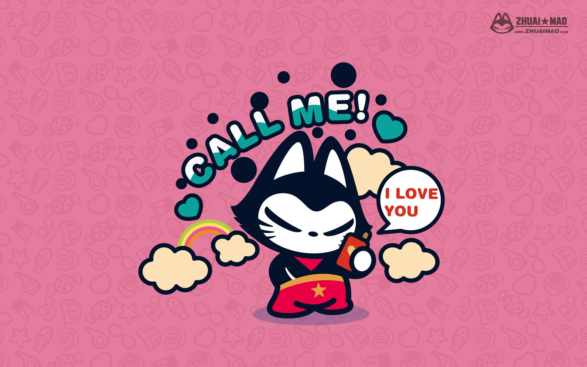 七夕,情人节,情侣,爱情,拽猫