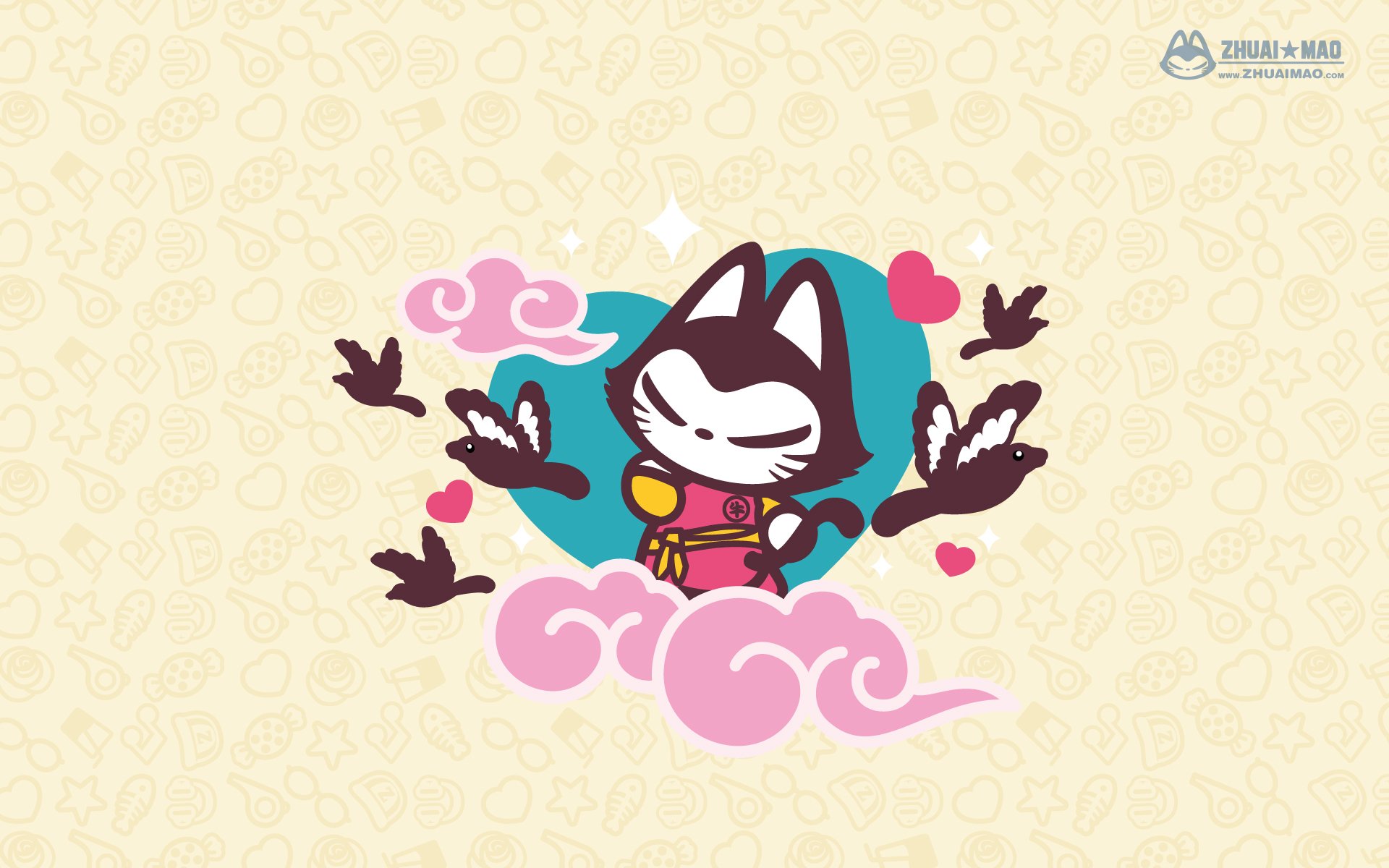 七夕,情人节,情侣,爱情,拽猫