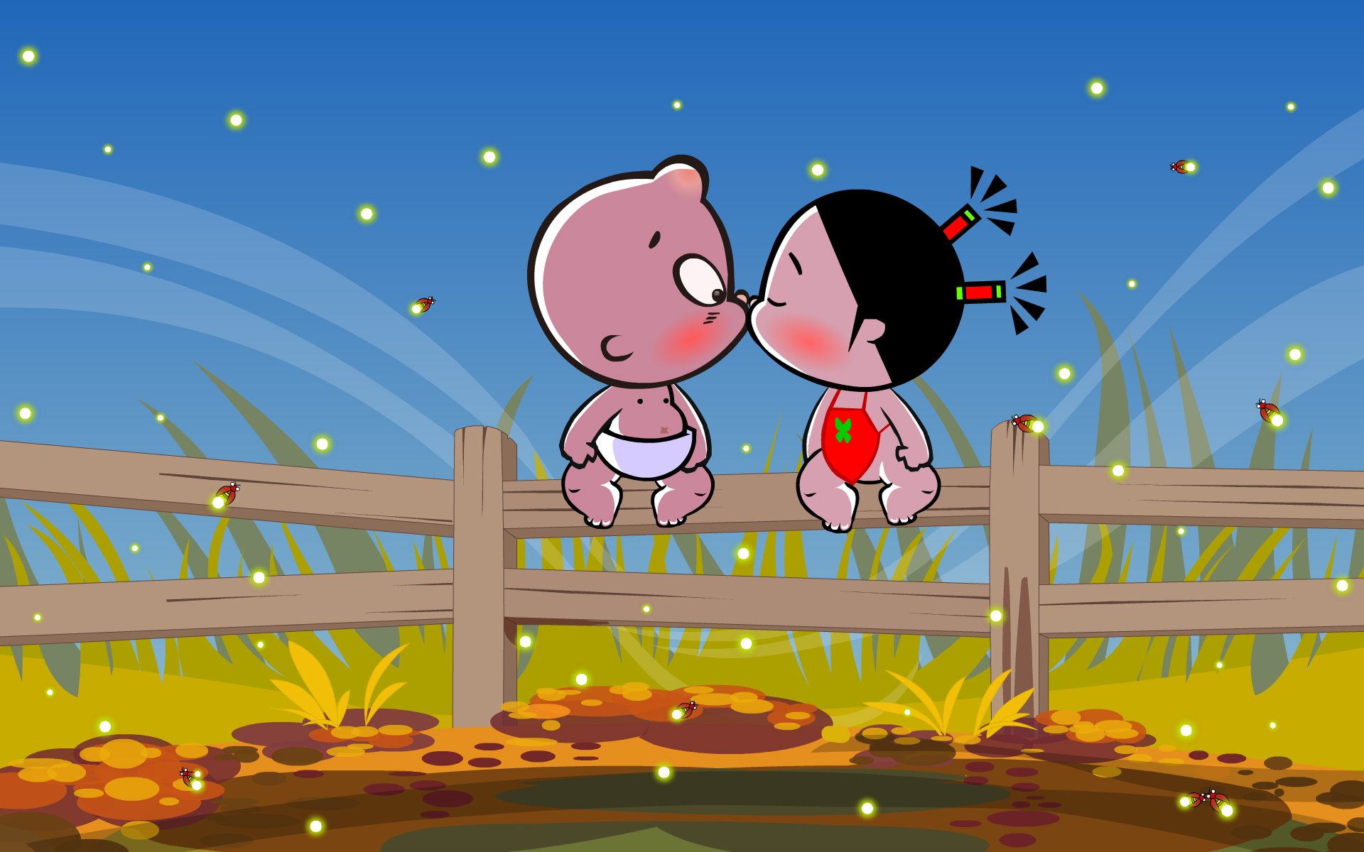 七夕,情人节,情侣,爱情,小破孩