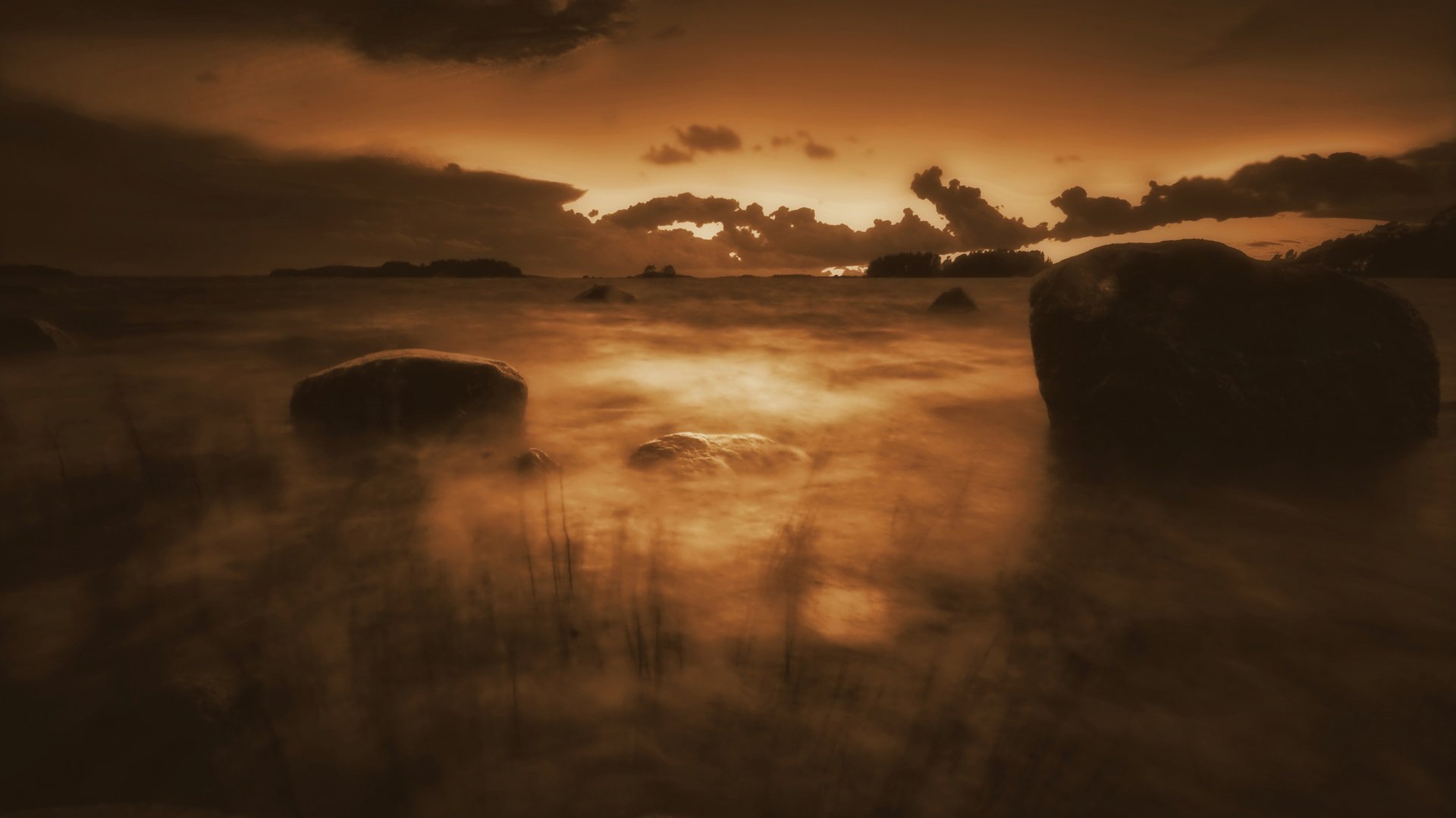 风景,自然风光,黄昏,夕阳,傍晚,落日,唯美,意境,落日余晖