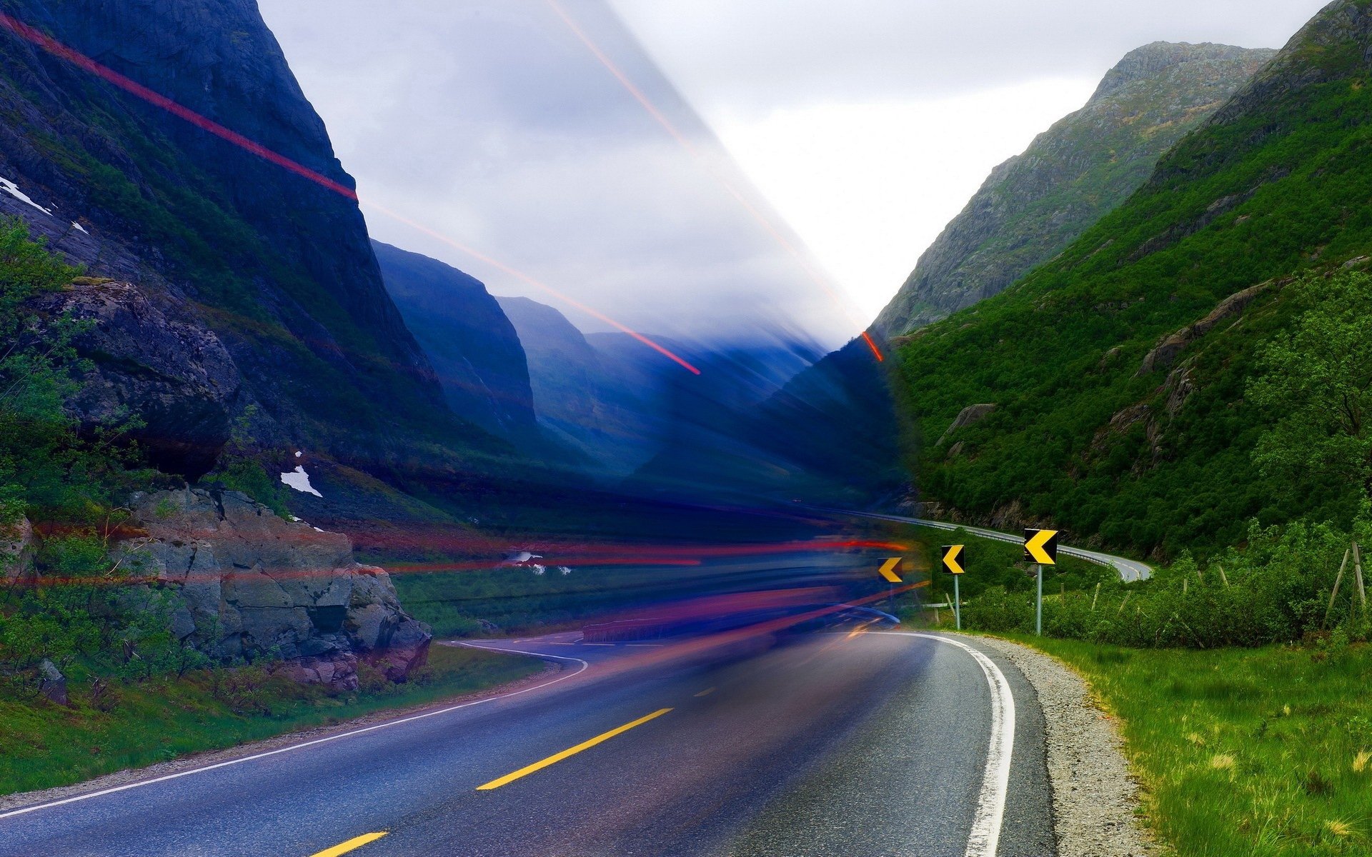 风景,自然风光,意境公路,路,远方