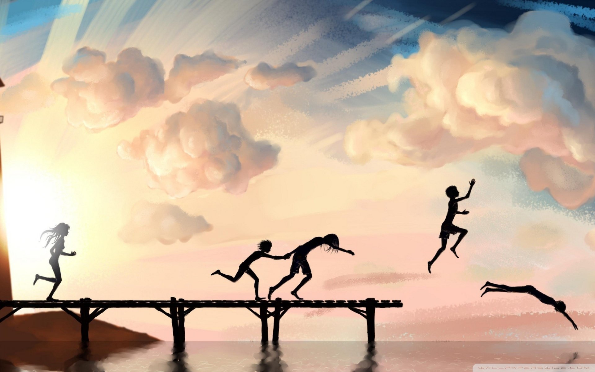 小清新,唯美,跳跃,青春