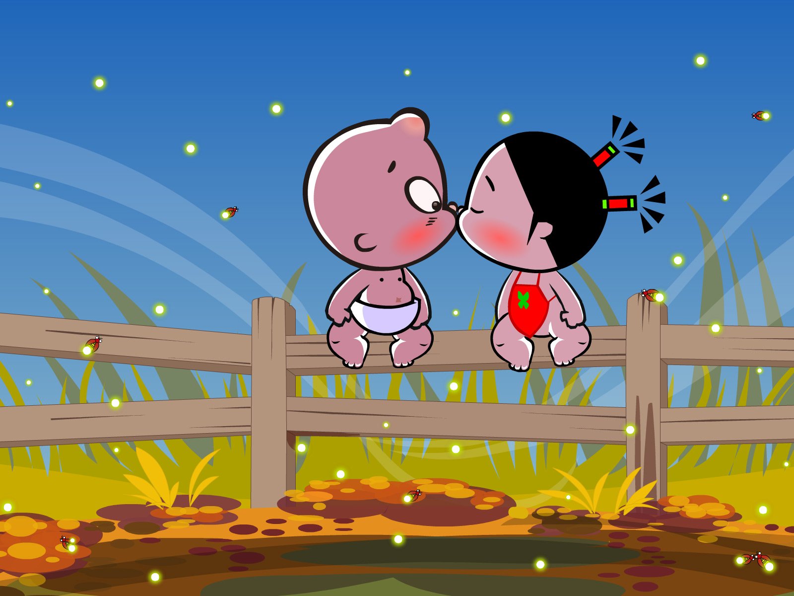 七夕,情人节,情侣,爱情,小破孩