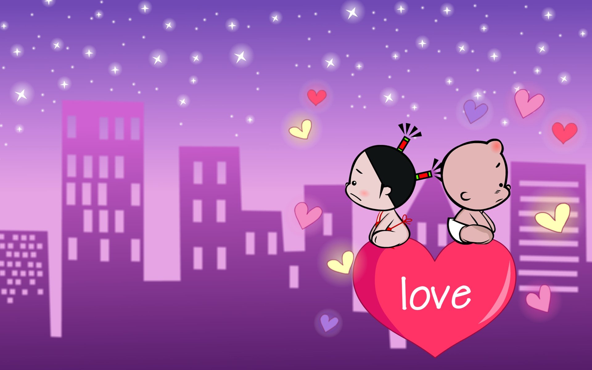 七夕,情人节,情侣,爱情,小破孩