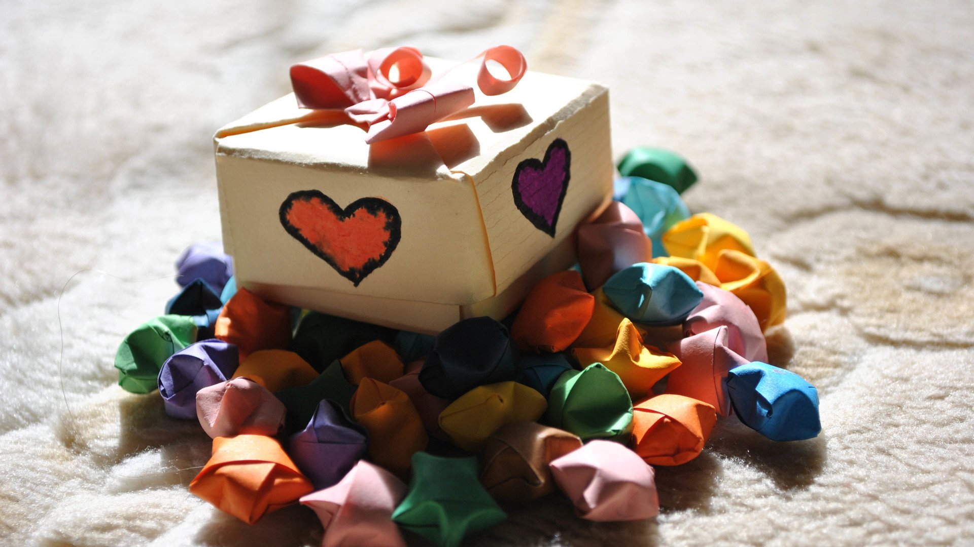 小清新,唯美,折纸,愿望,心愿,星星