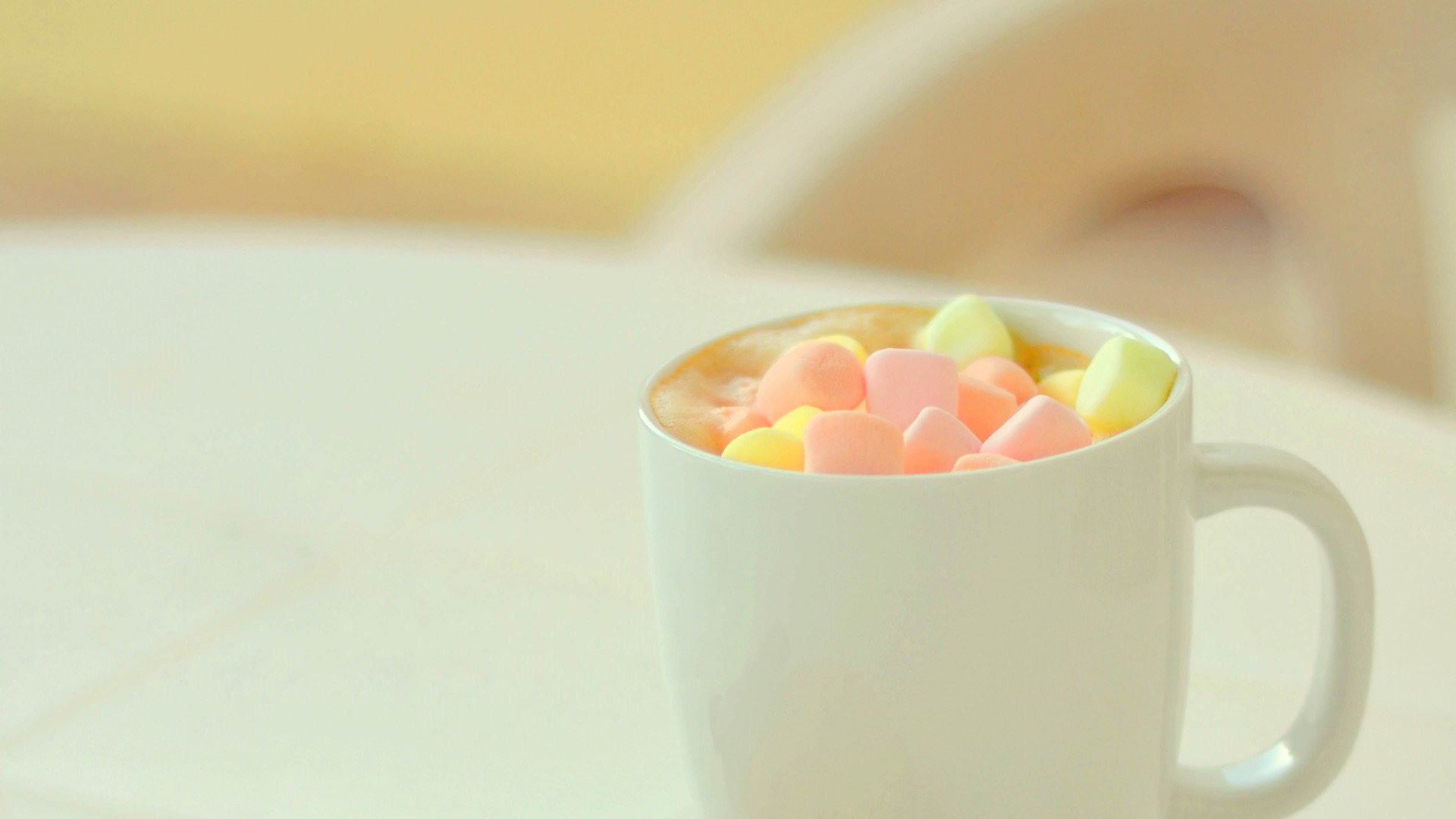 小清新,唯美,温馨,安静,杯子,糖果