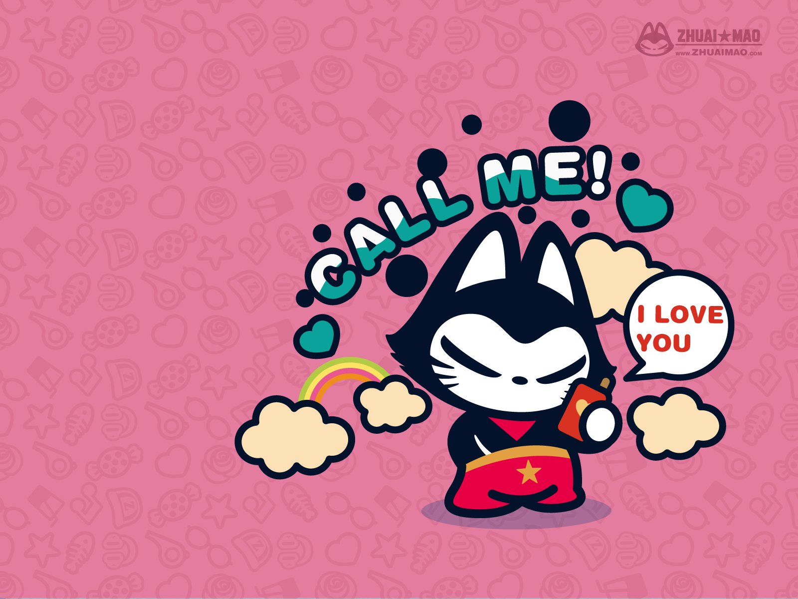 七夕,情人节,情侣,爱情,拽猫