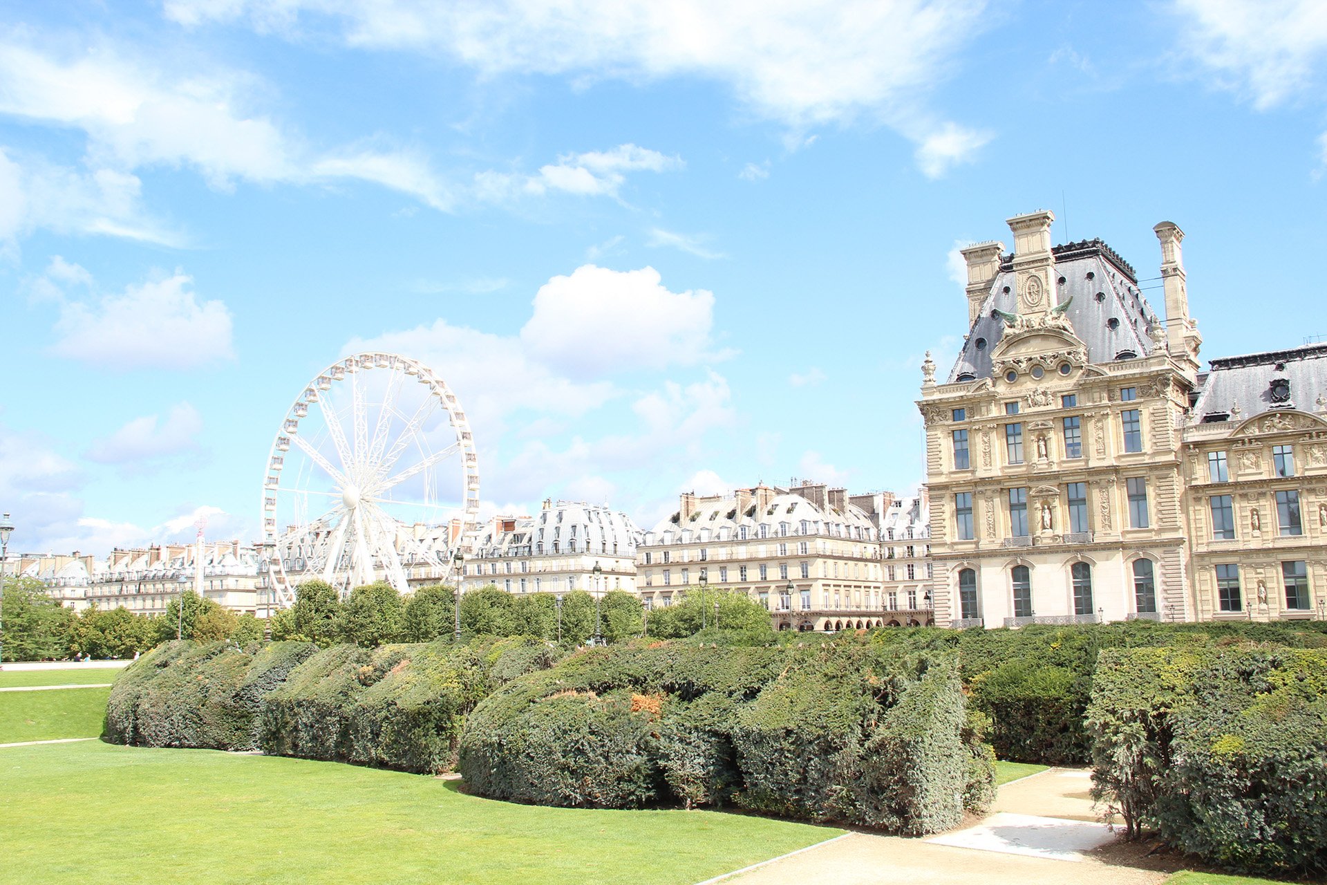 风景,摩天轮,建筑