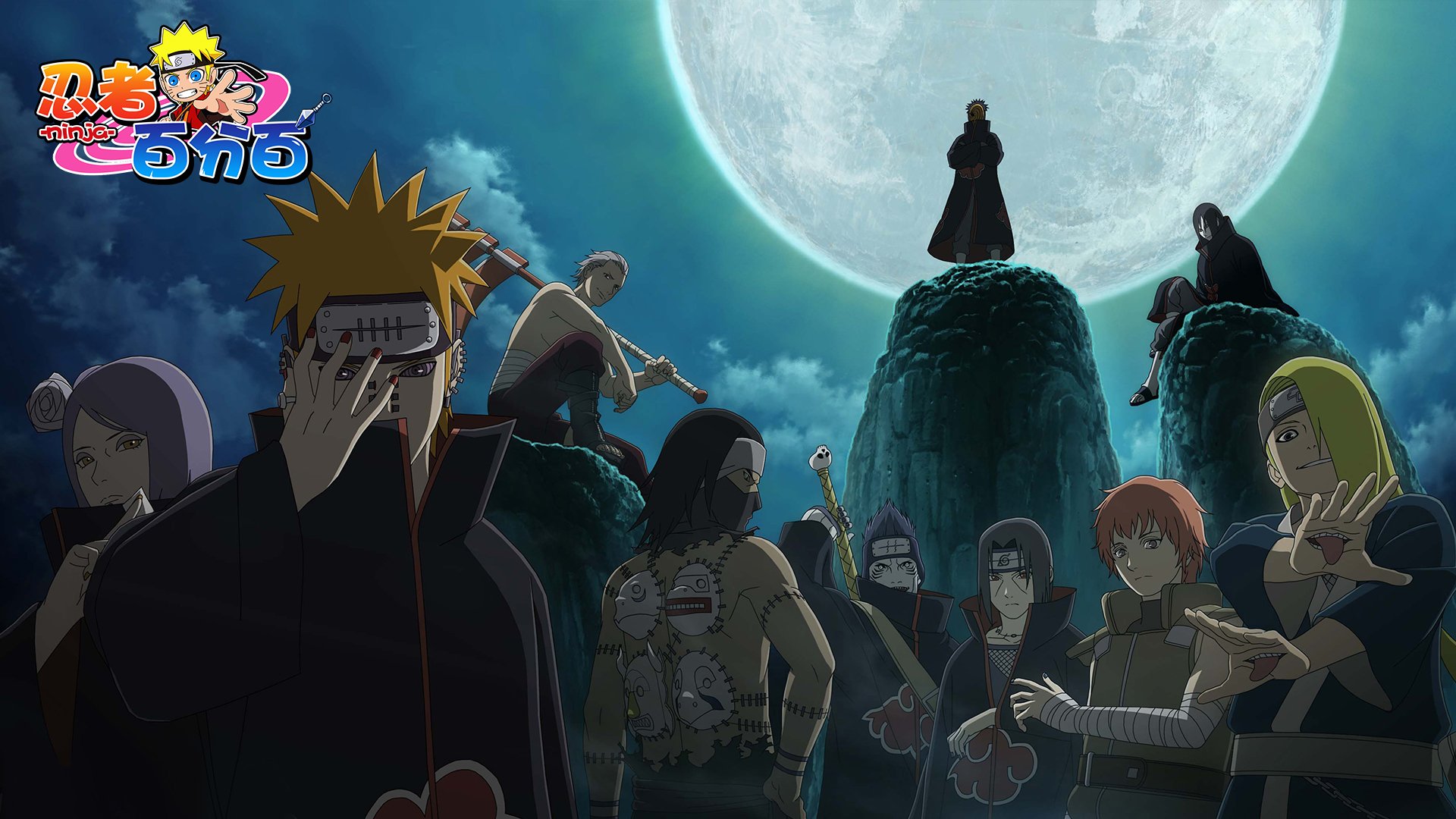 火影,火影忍者,忍者,动漫,游戏,手游,鸣人,佐助,忍者百分百