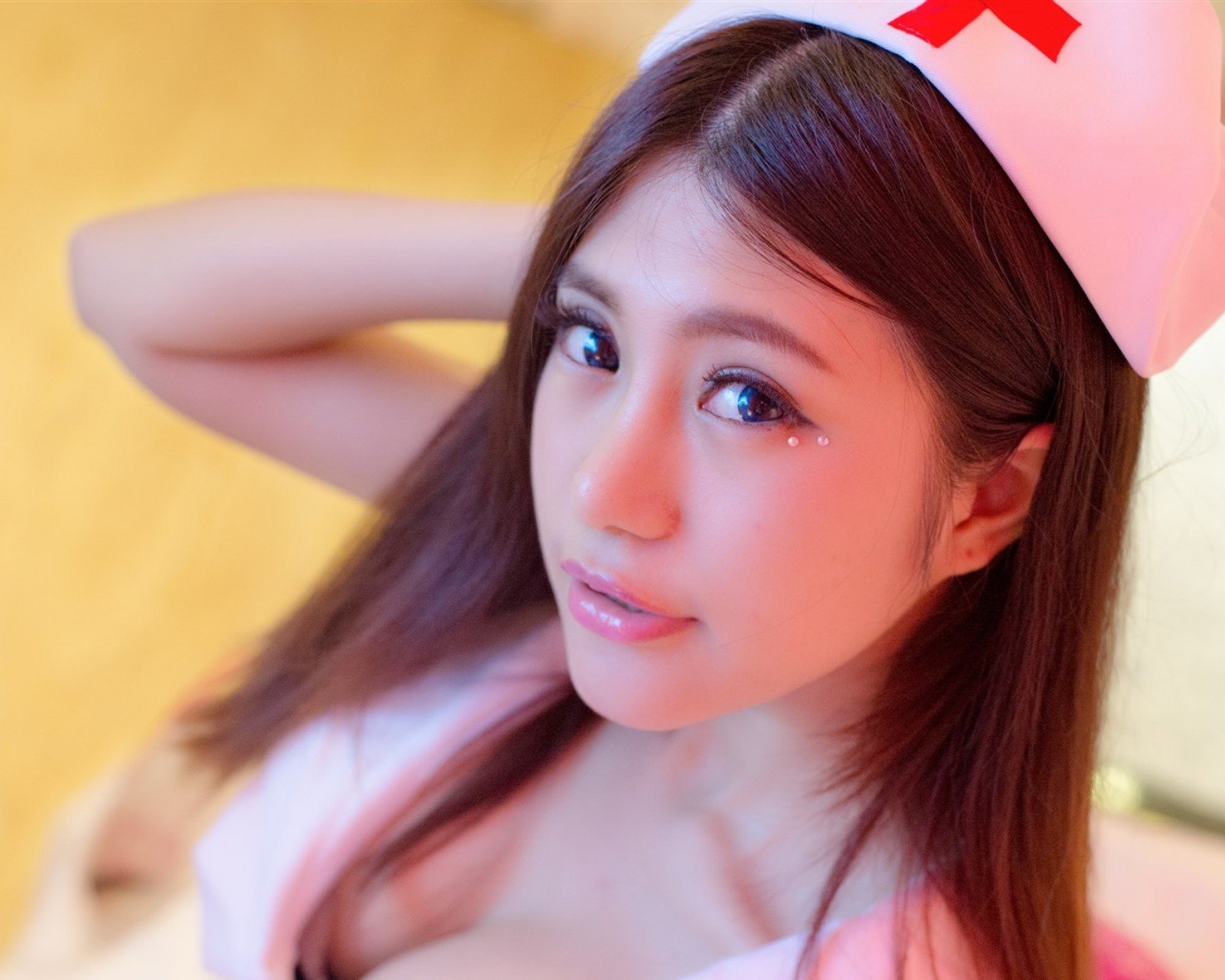 美女,制服,诱惑,护士,性感