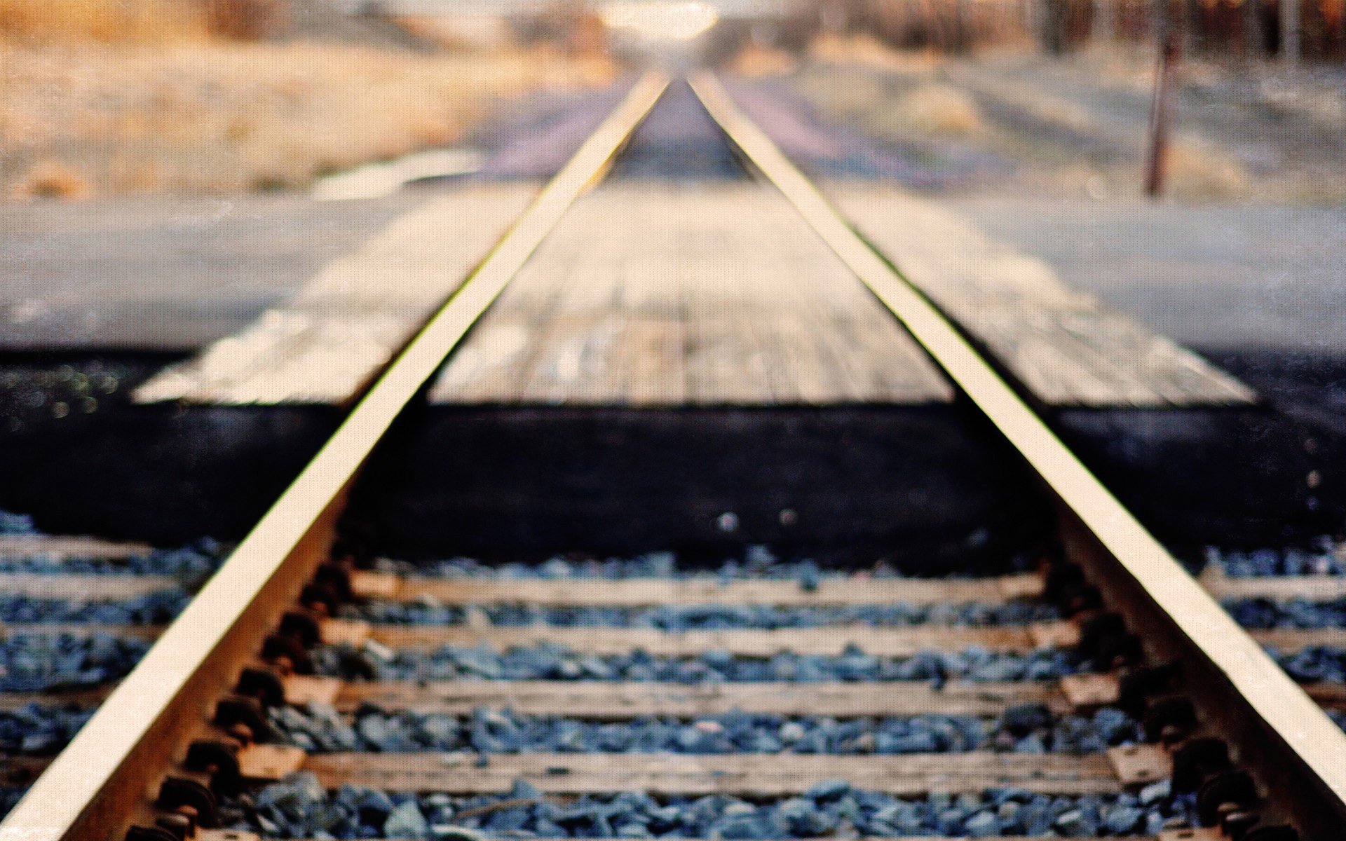 风景,铁路,远方