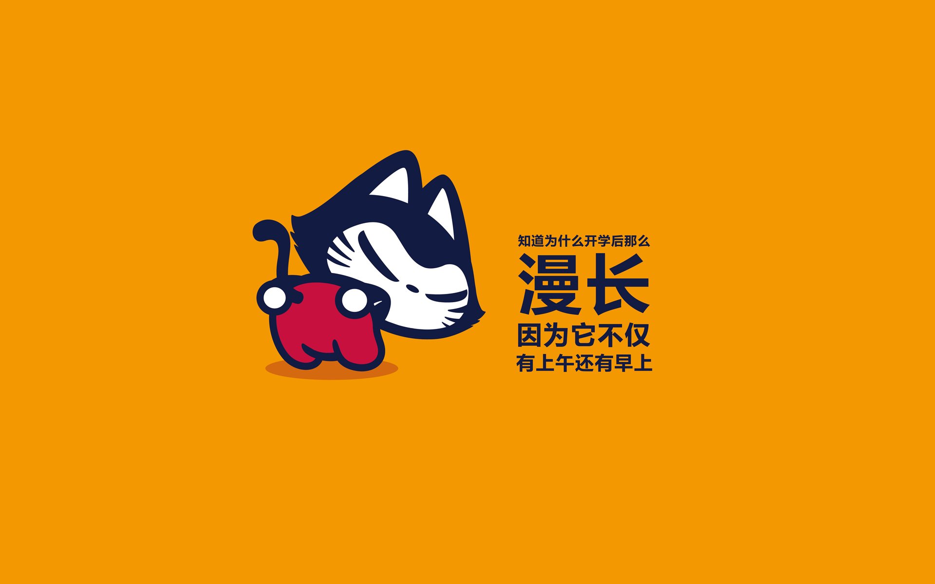 拽猫开学季,搞笑,文字控,恶搞,自嘲