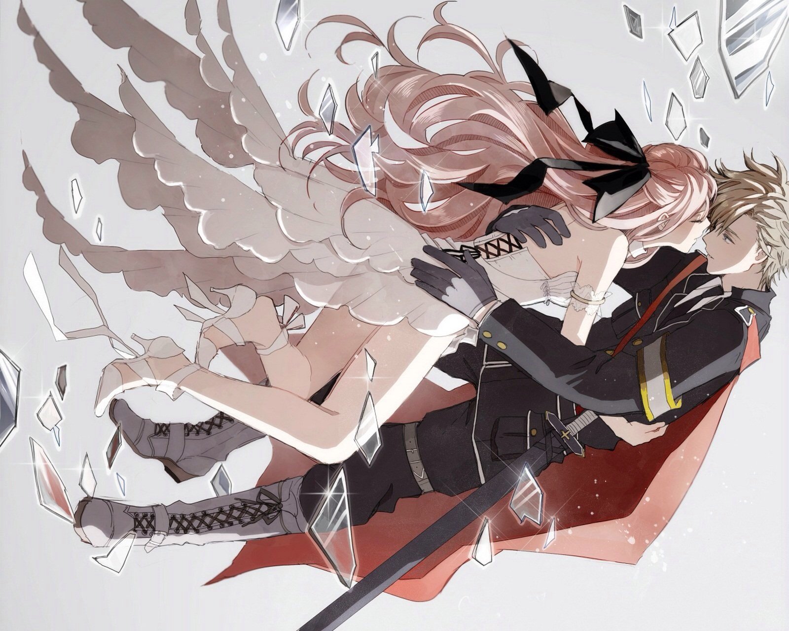 动漫,卡通,情侣,kiss,二次元