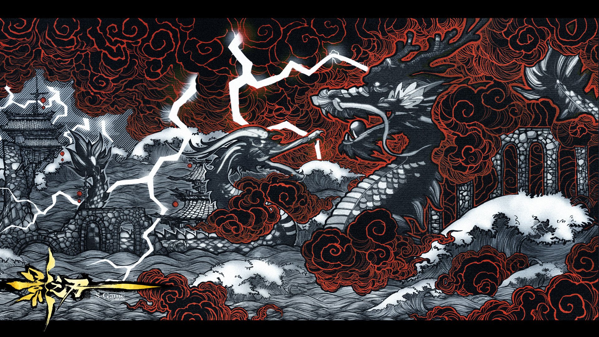 格斗,影之刃,街机,中国风,动作,水墨,游戏,手游