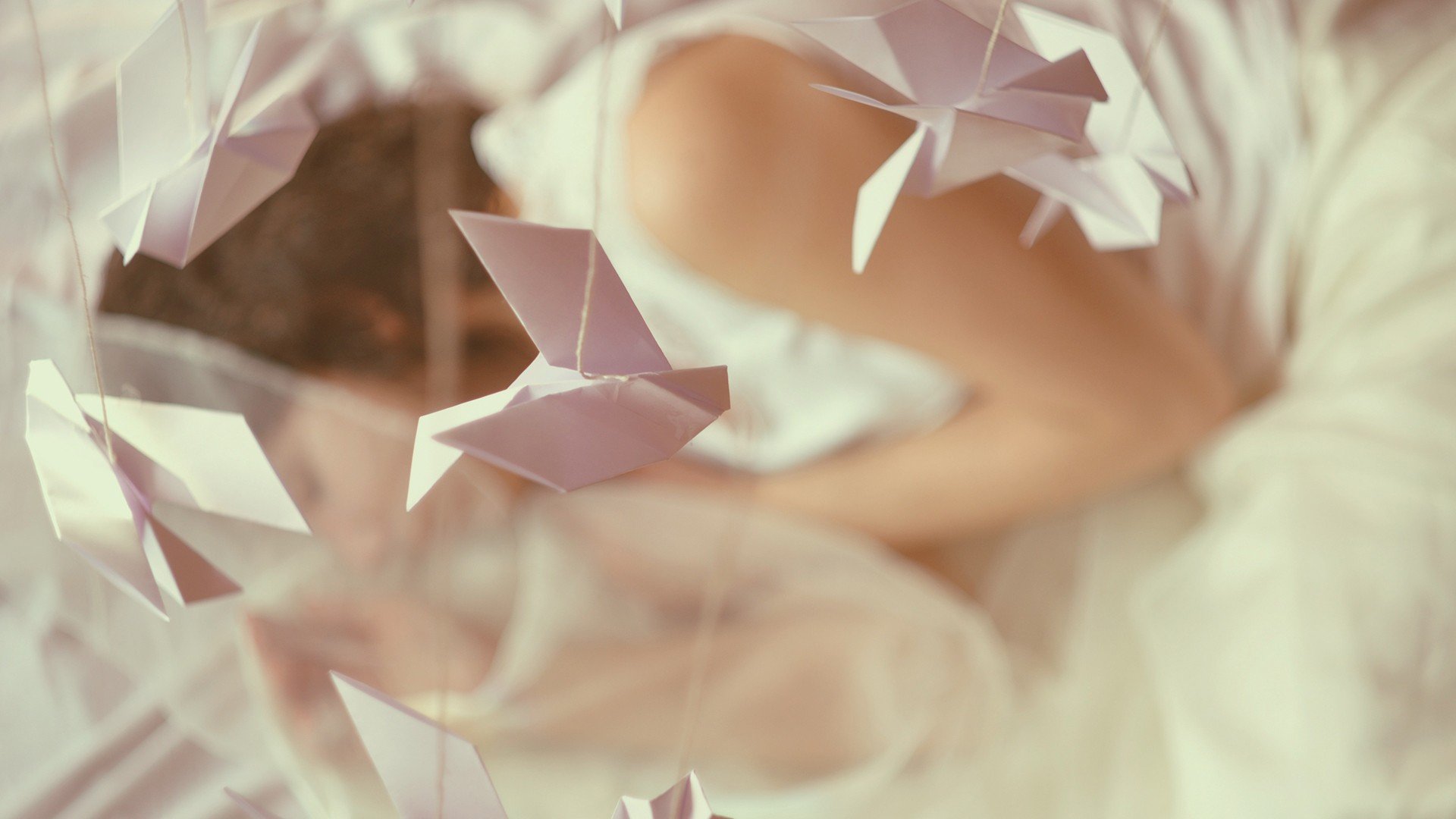 小清新,唯美,折纸,愿望,心愿,千纸鹤