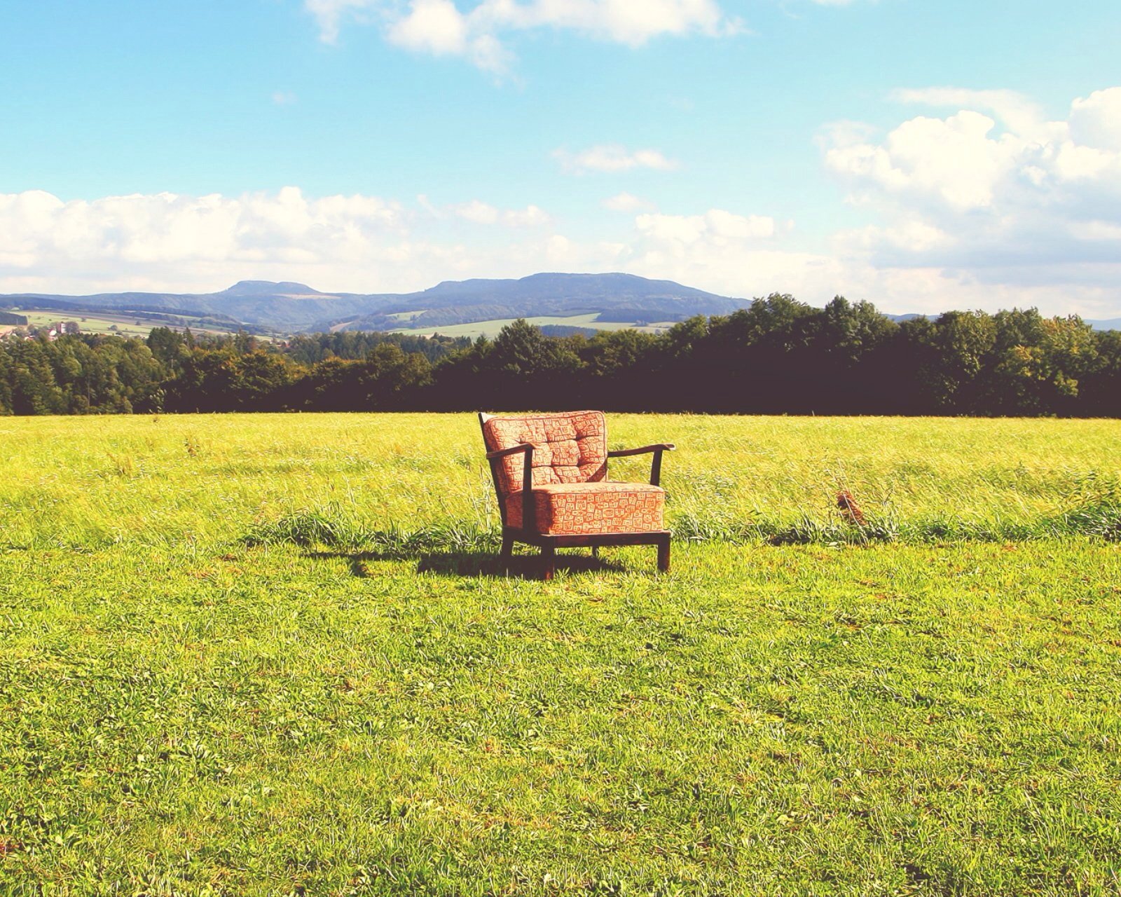 小清新,温暖,干净,安静,温馨,唯美,静物,物语,沙发,草地